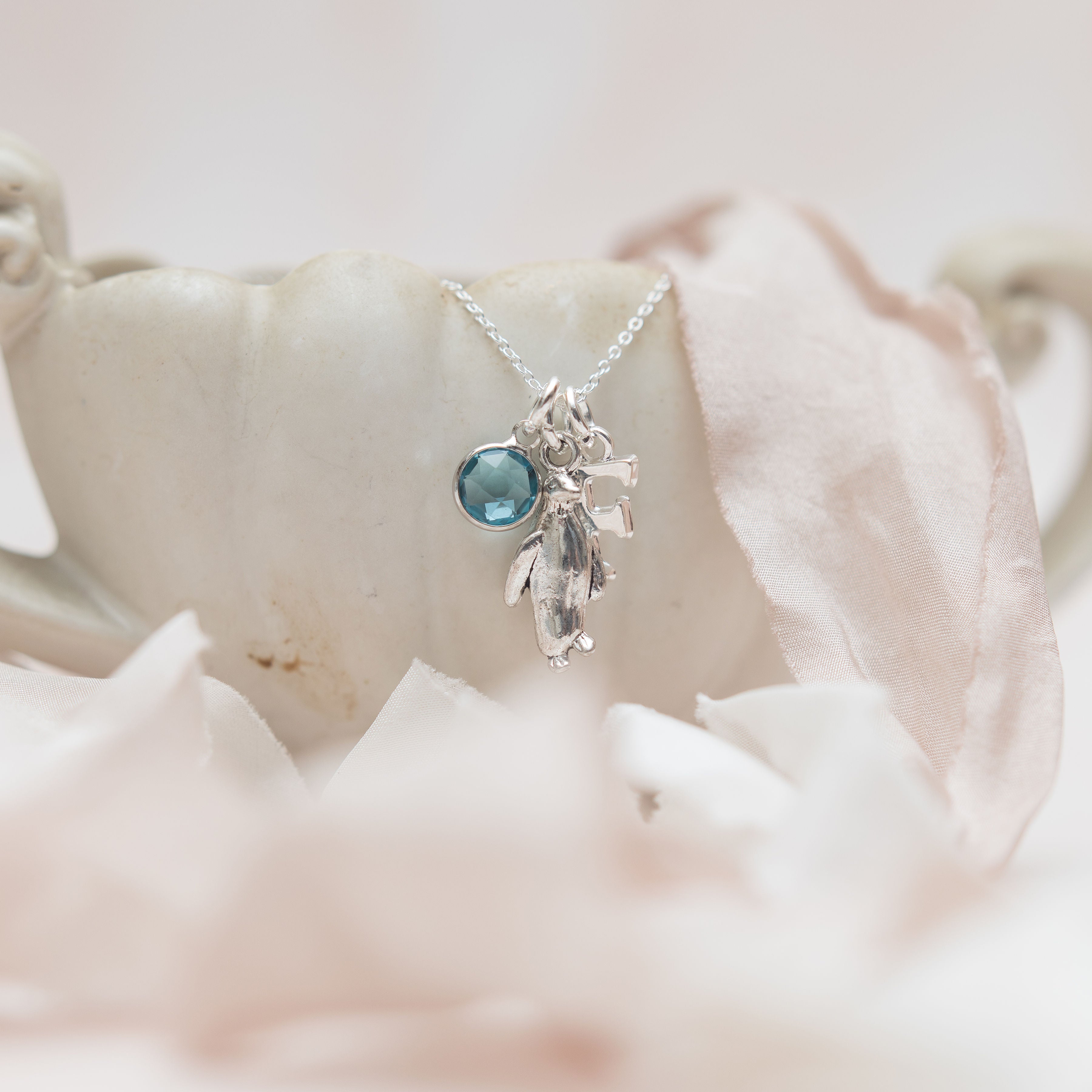 Personalised Penguin Necklace