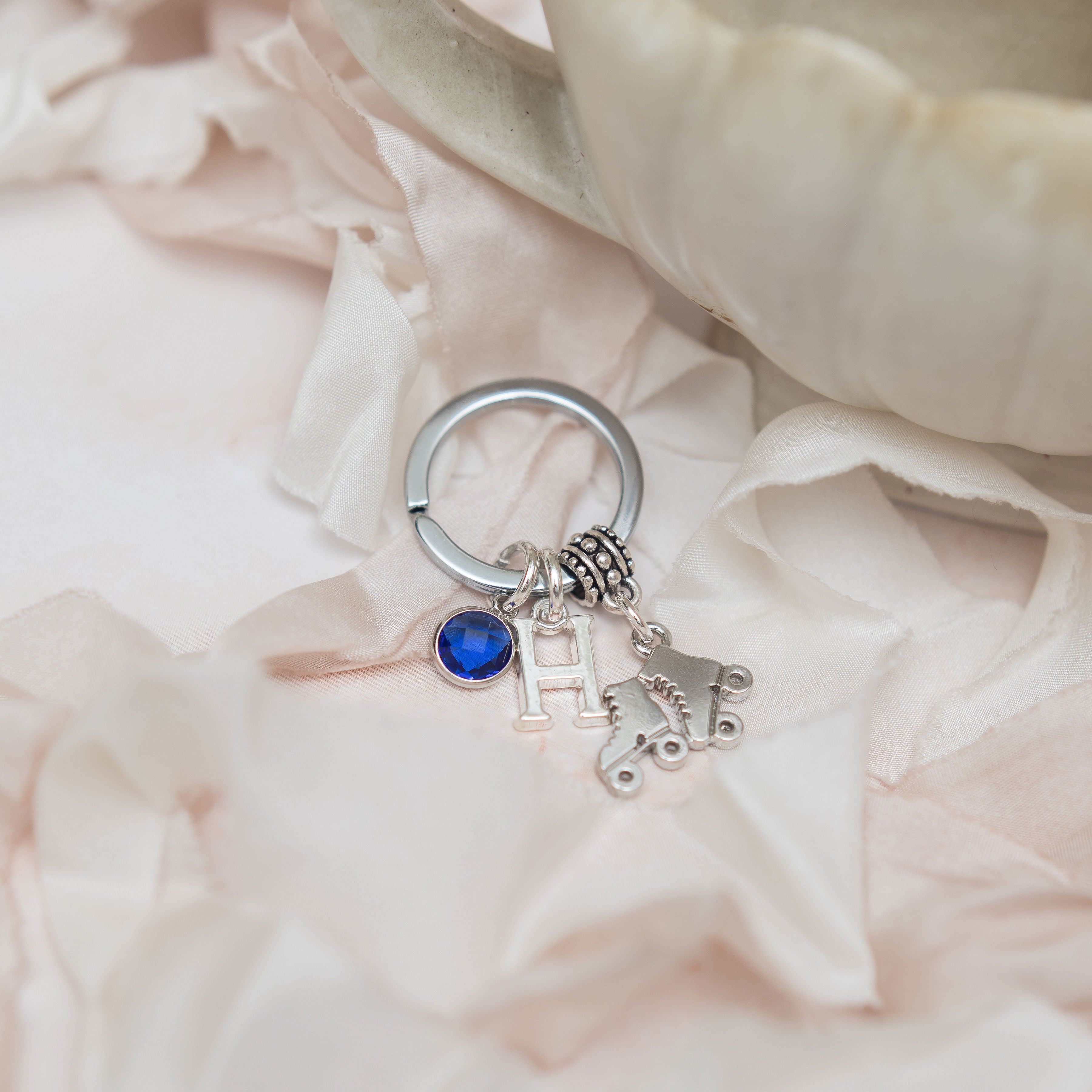 Personalised Roller Skate Keyring