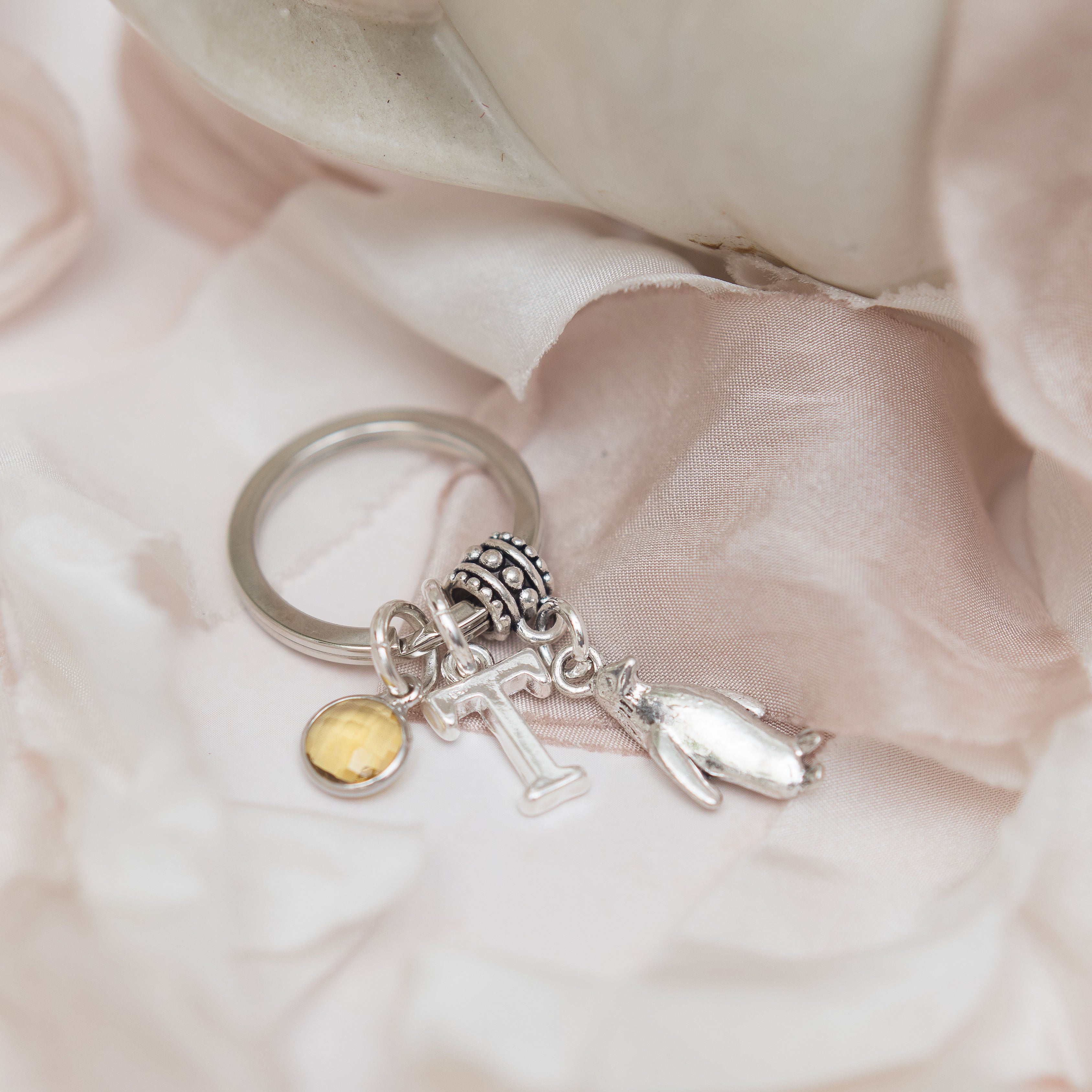 Personalised Penguin Keyring