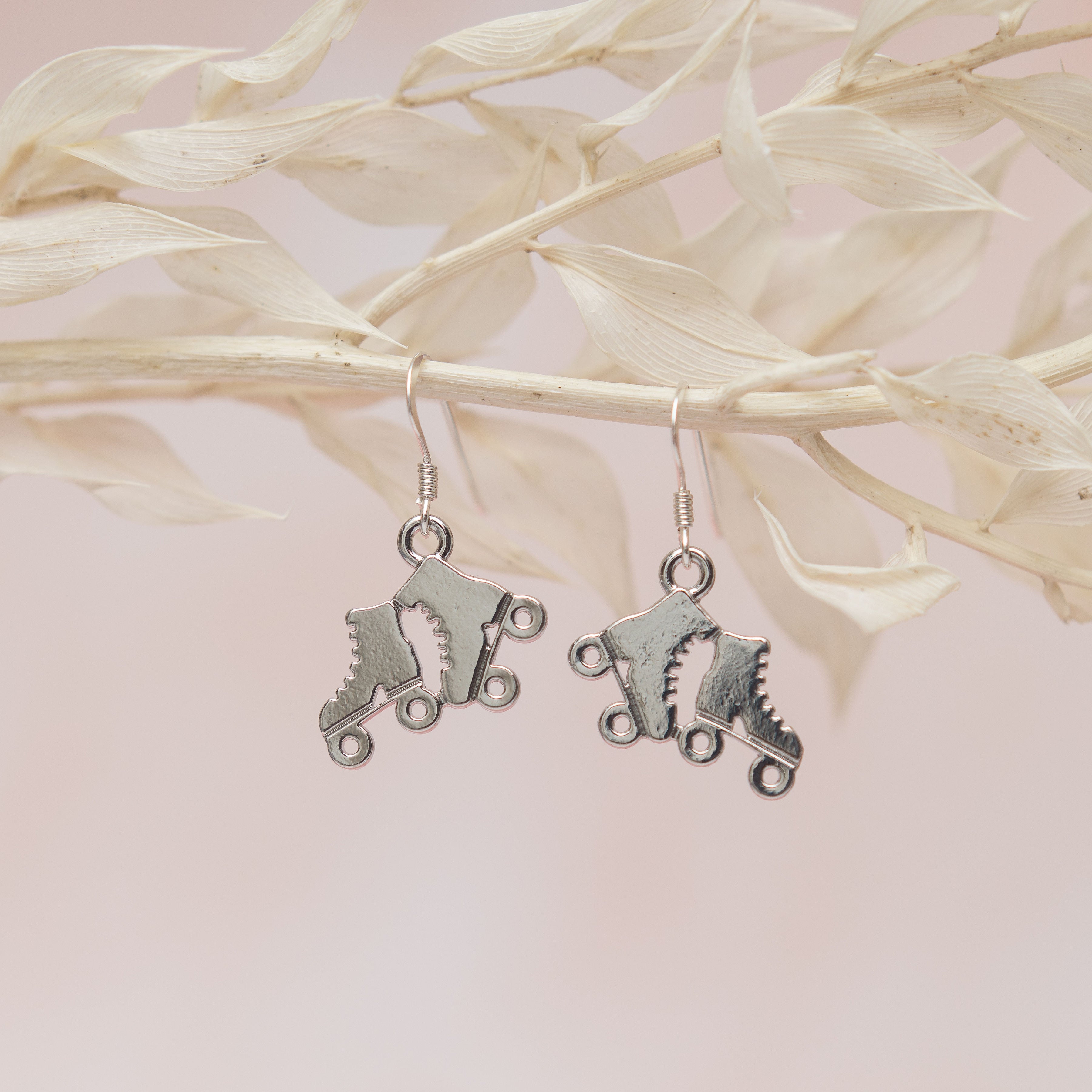 Roller Skate Charm Earrings