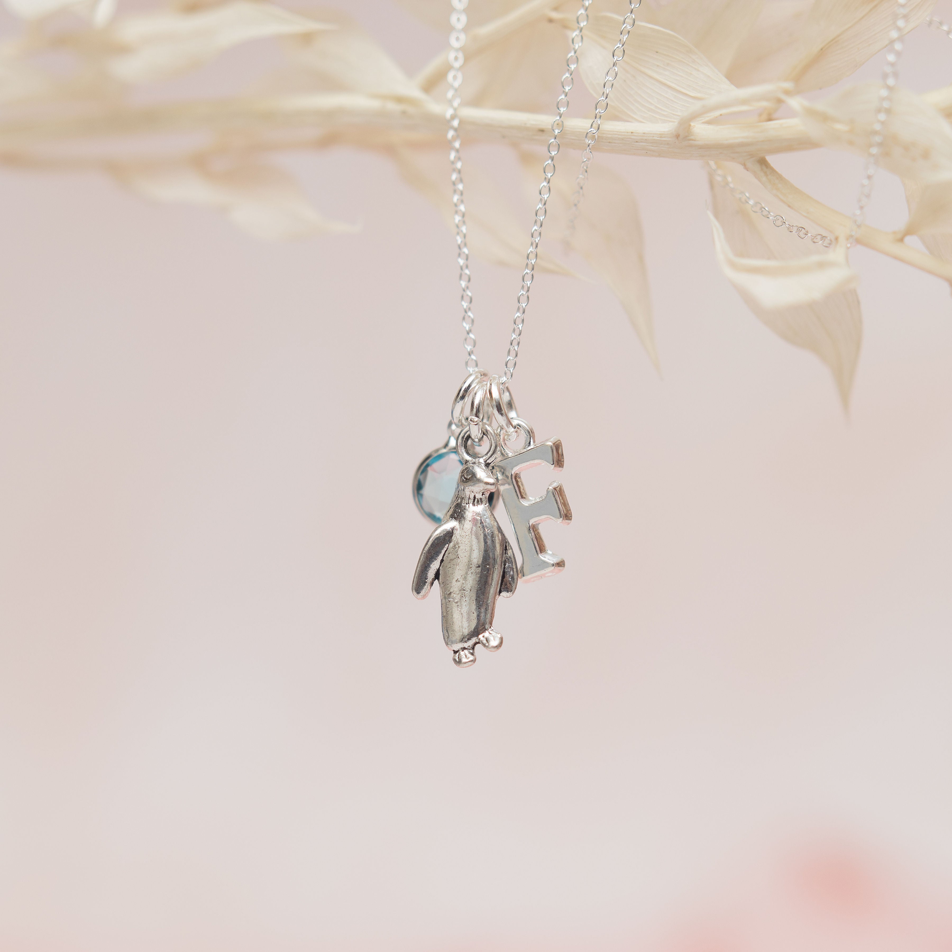 Personalised Penguin Necklace