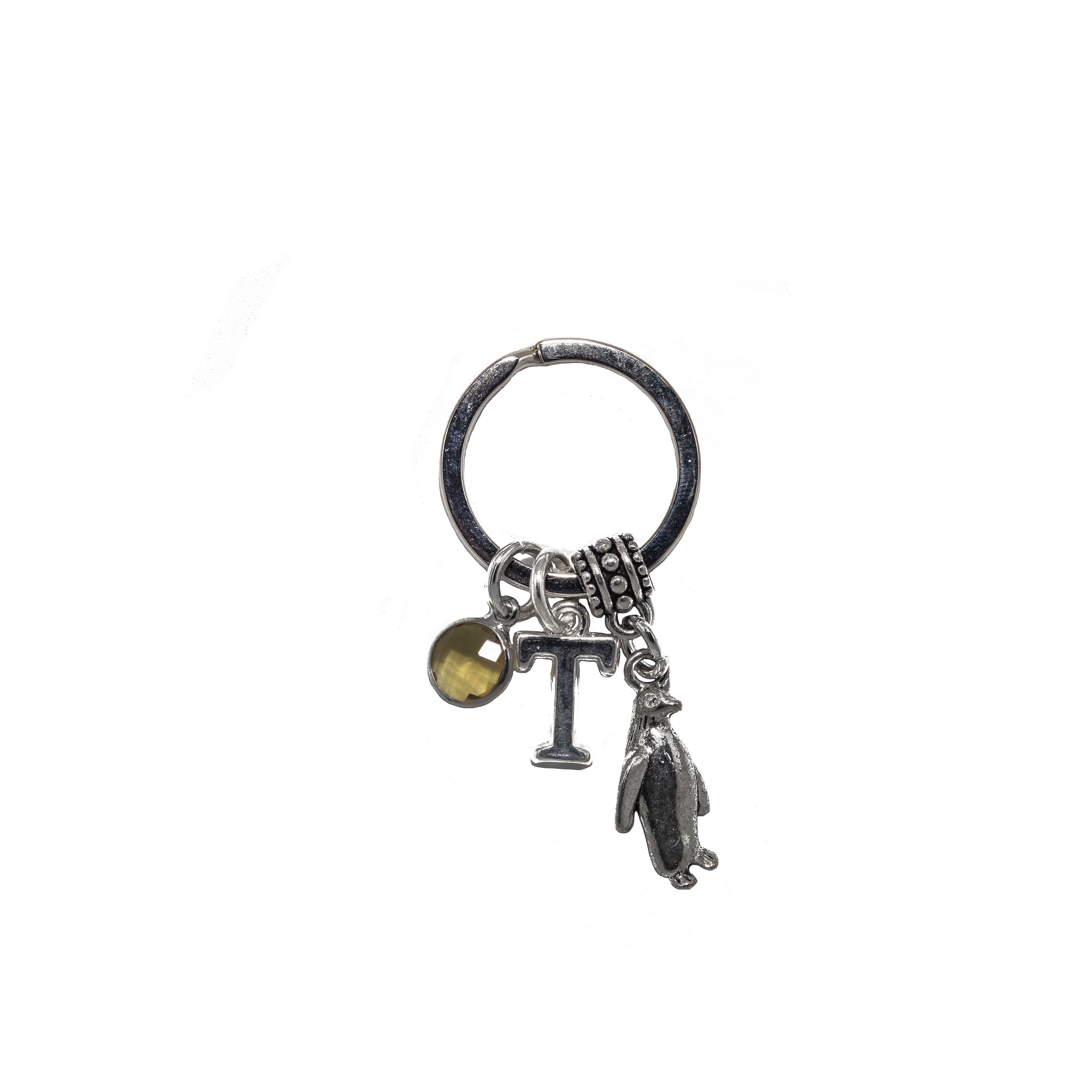 Personalised Penguin Keyring