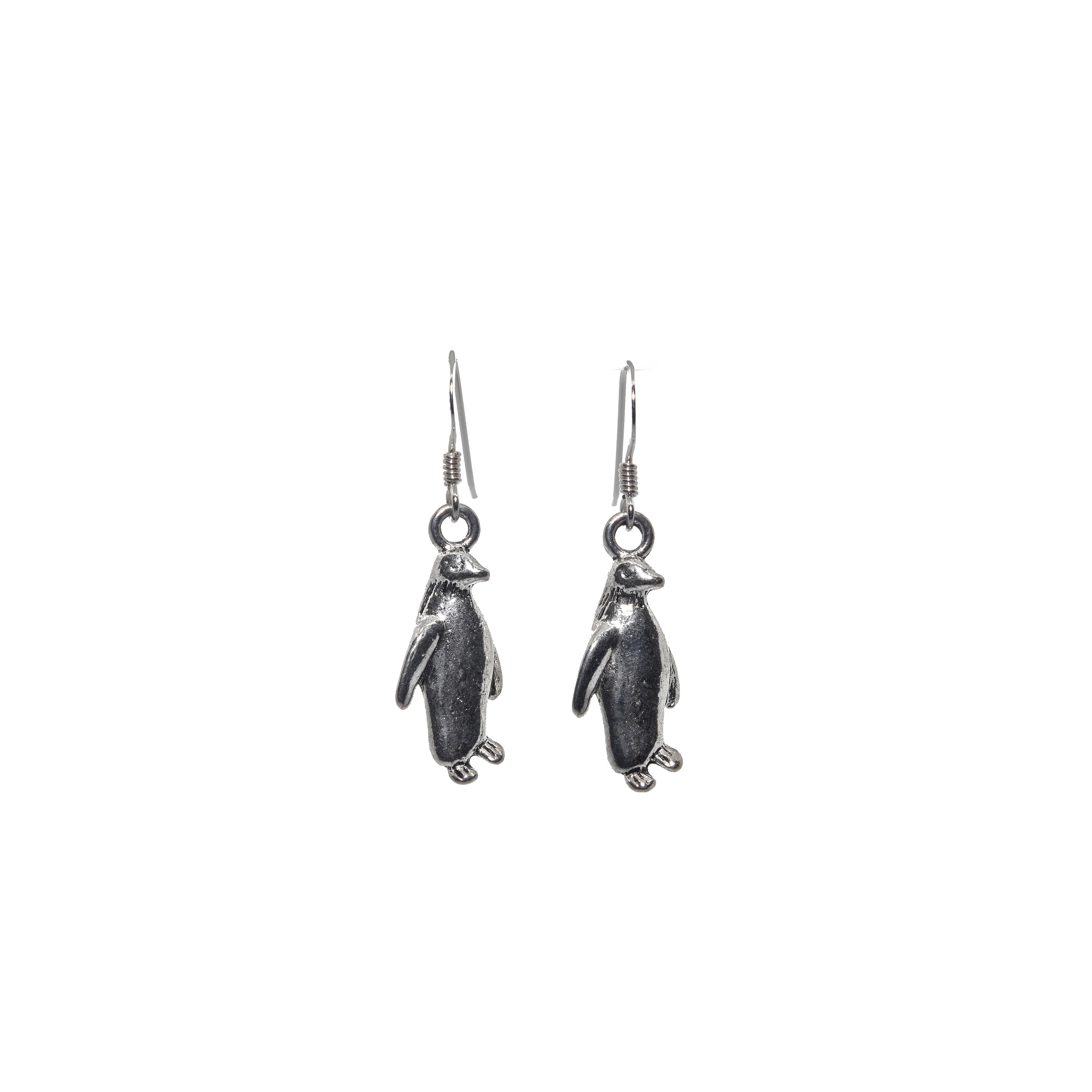 Penguin Charm Earrings