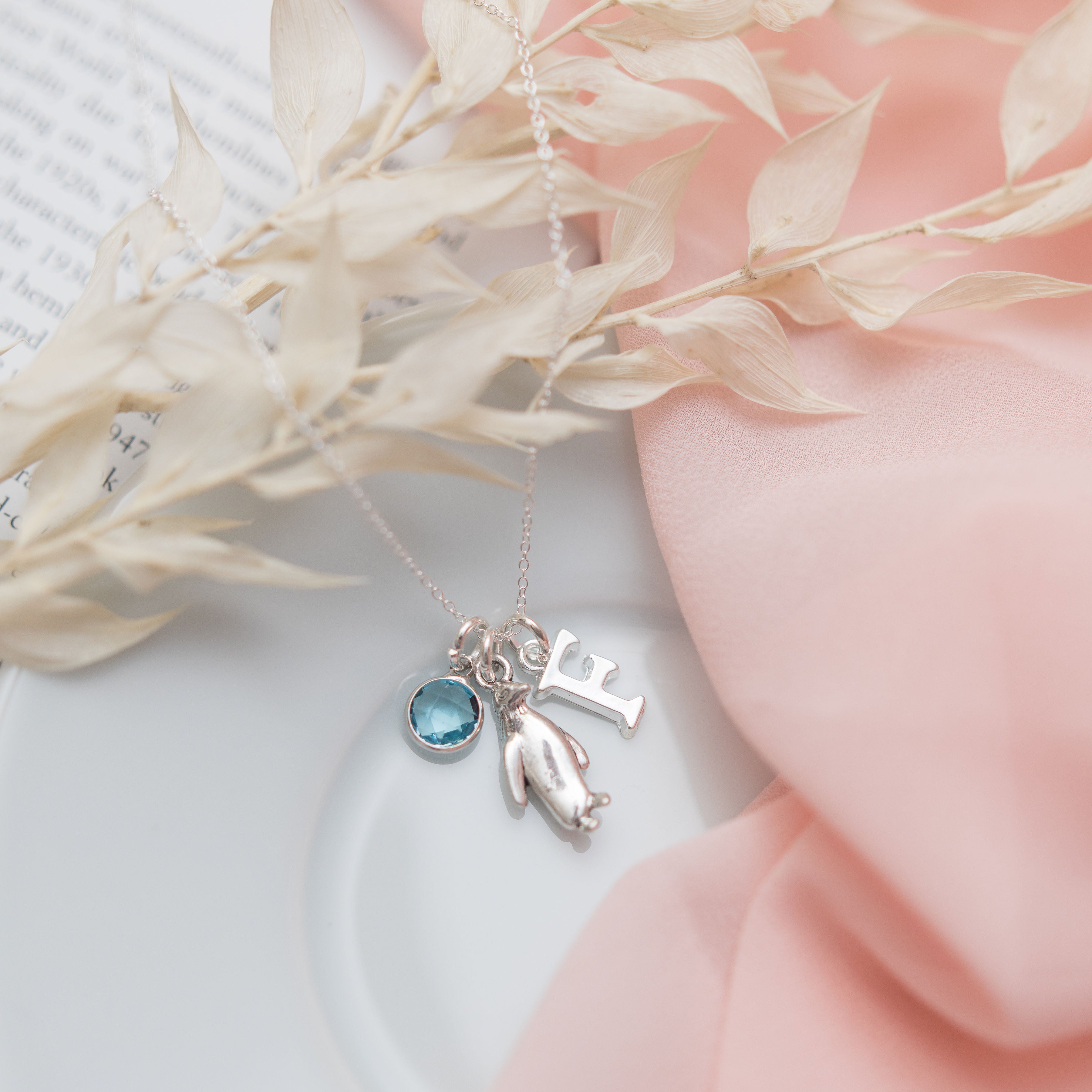 Personalised Penguin Necklace