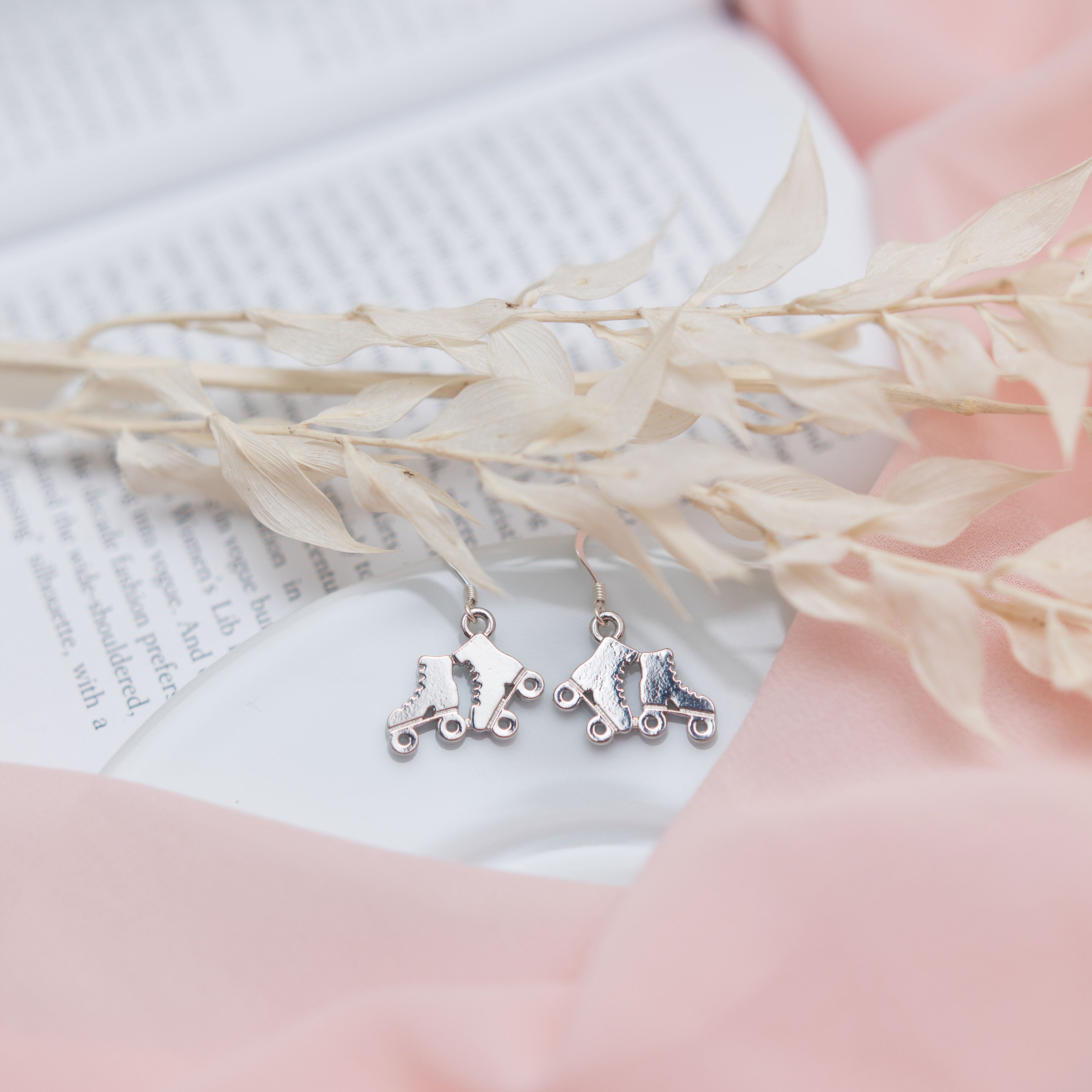 Roller Skate Charm Earrings