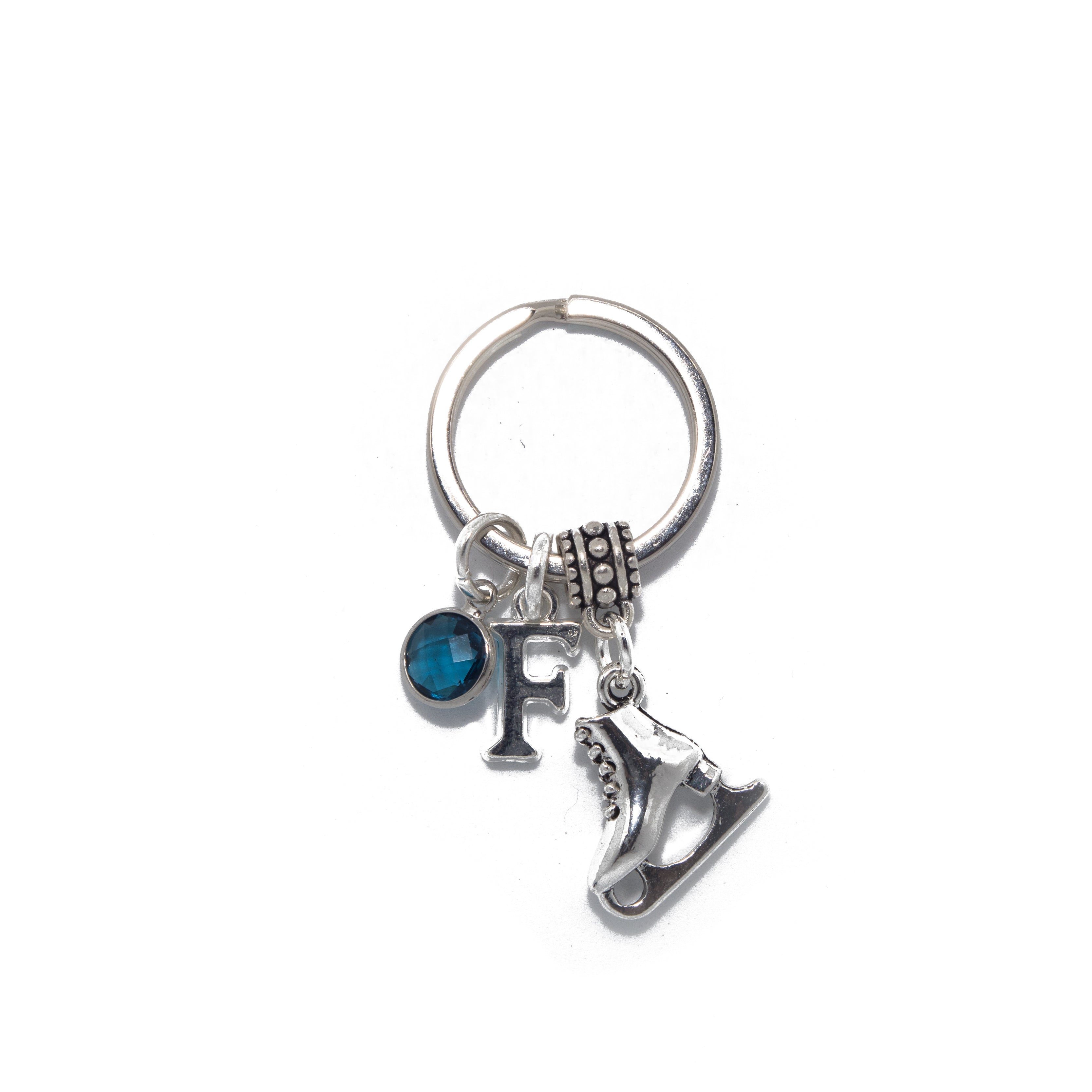 Personalised Ice Skate Keyring