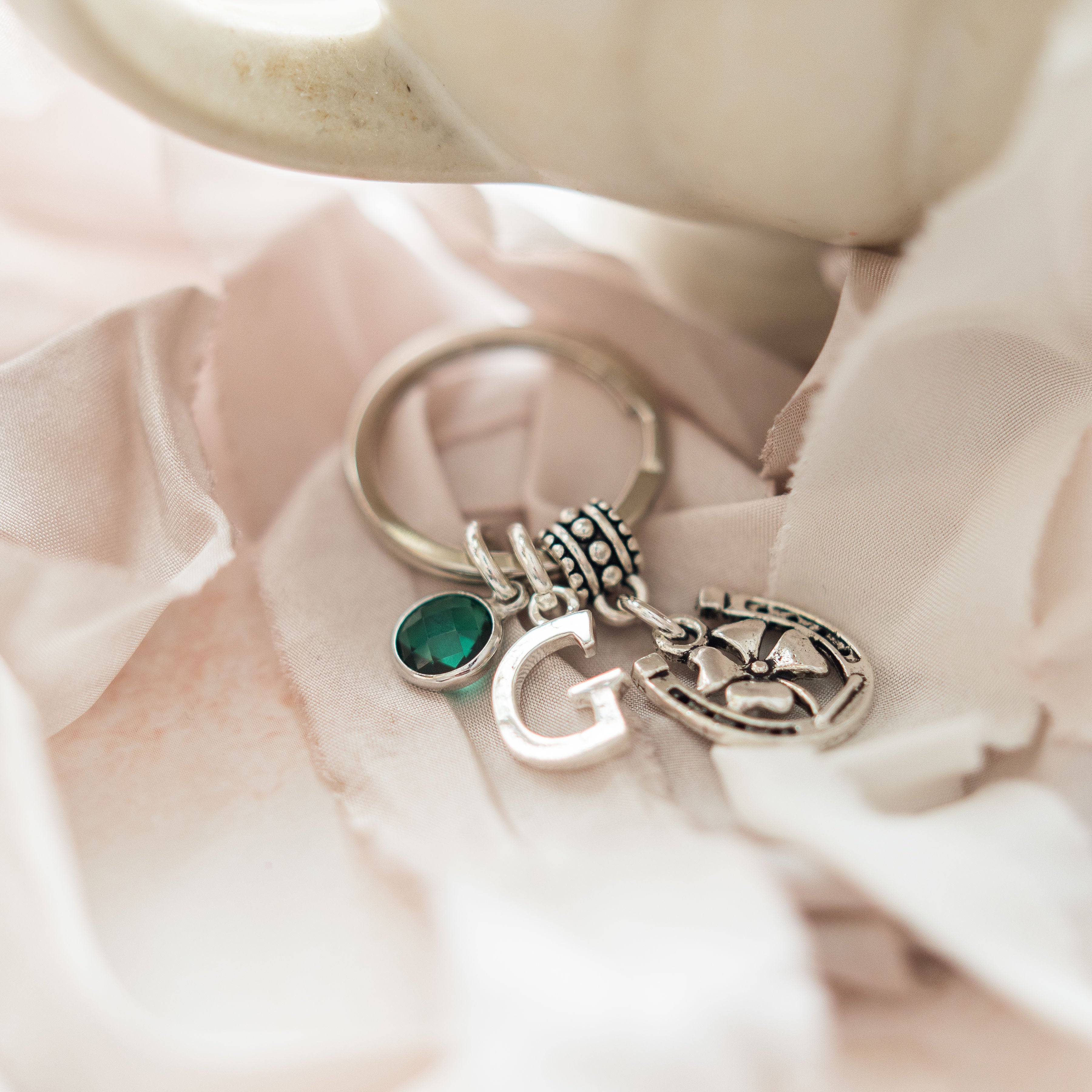 Personalised Horse Shoe Keyring