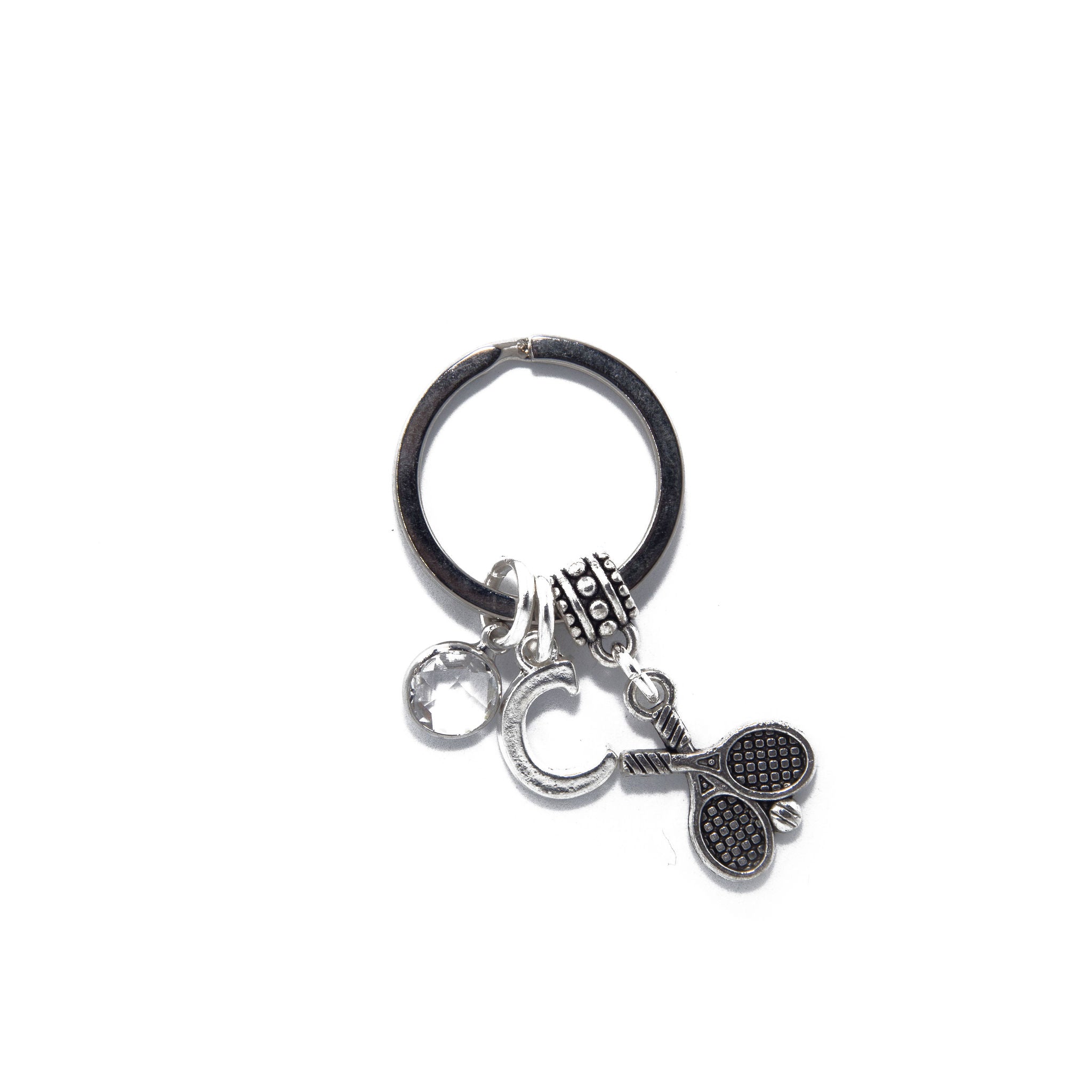 Personalised Tennis Keyring