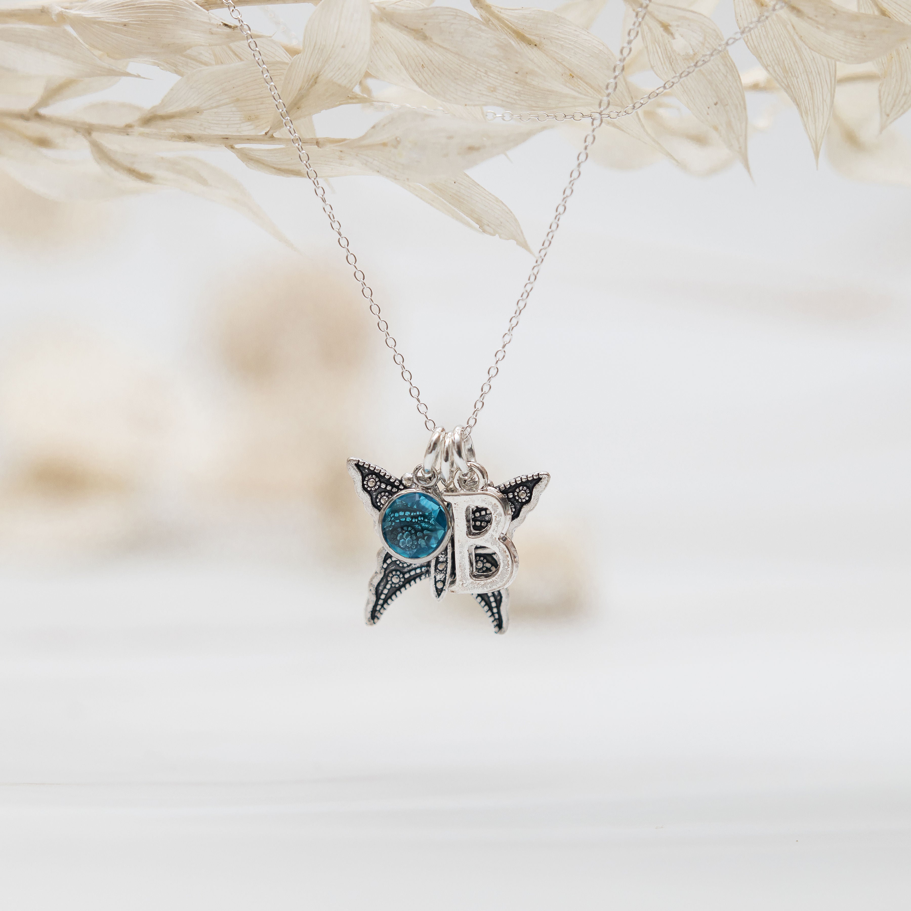 Personalised Butterfly Necklace