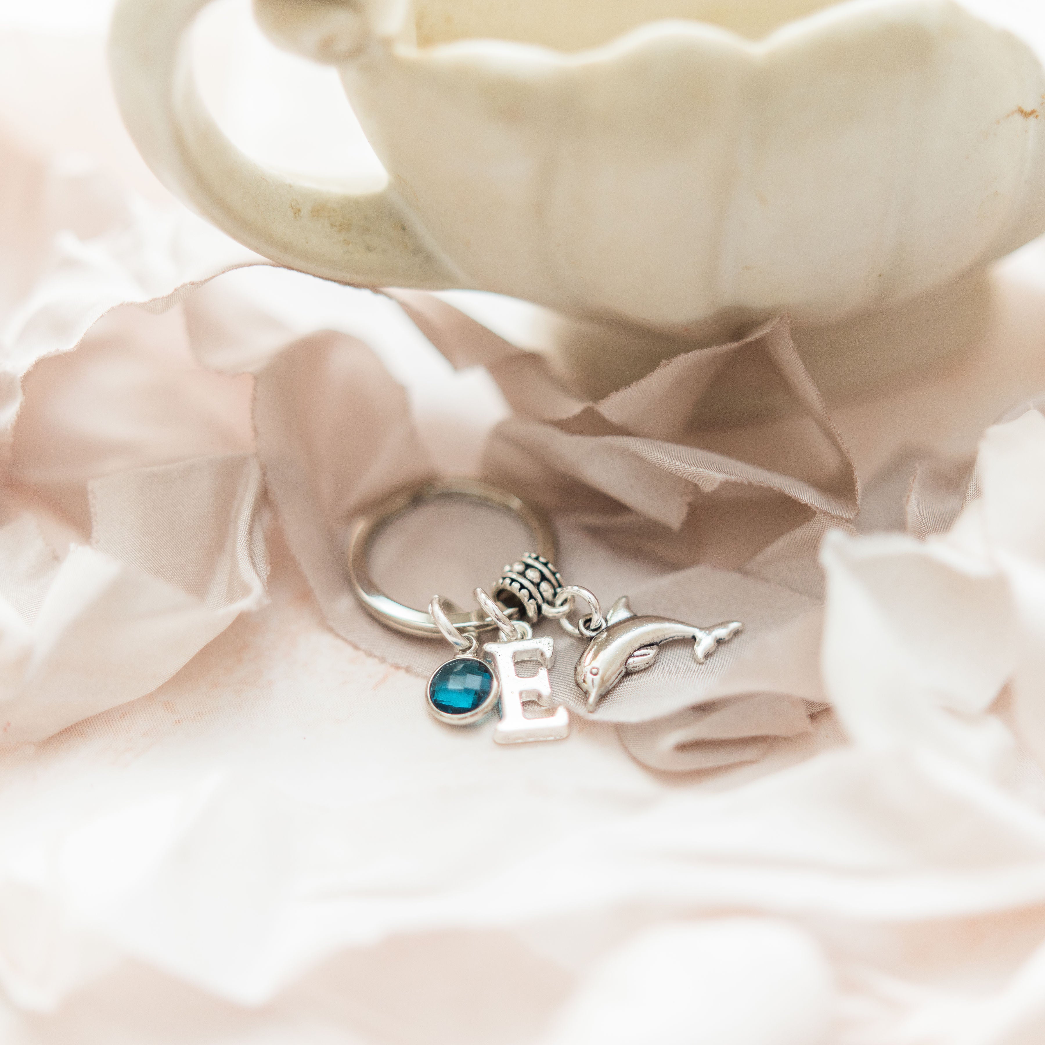 Personalised Dolphin Keyring