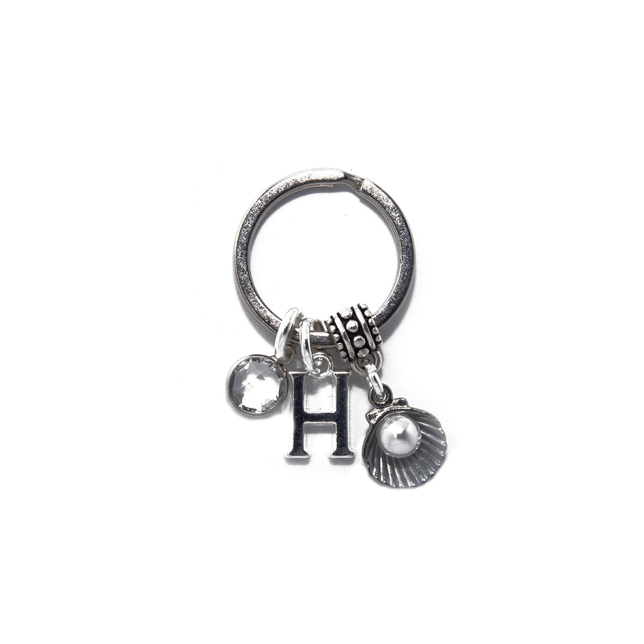 Personalised Shell Keyring