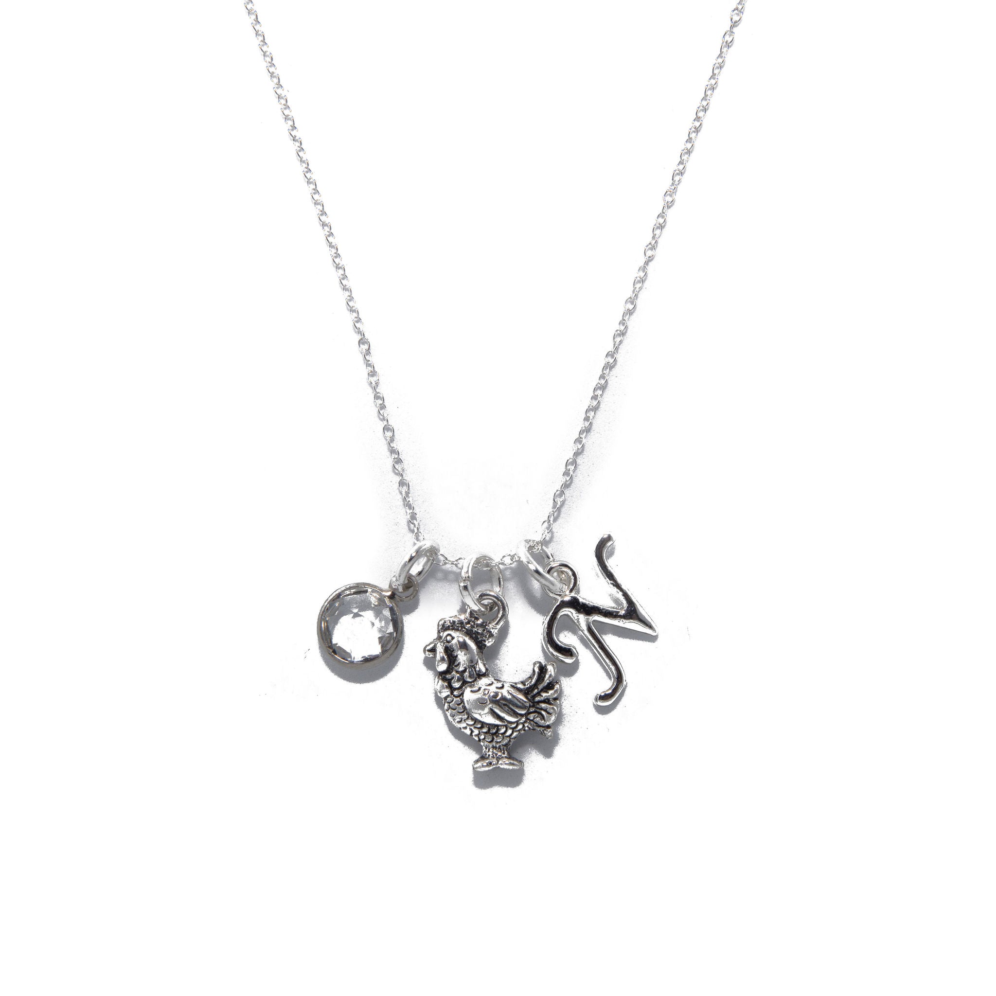 Personalised Chicken Necklace