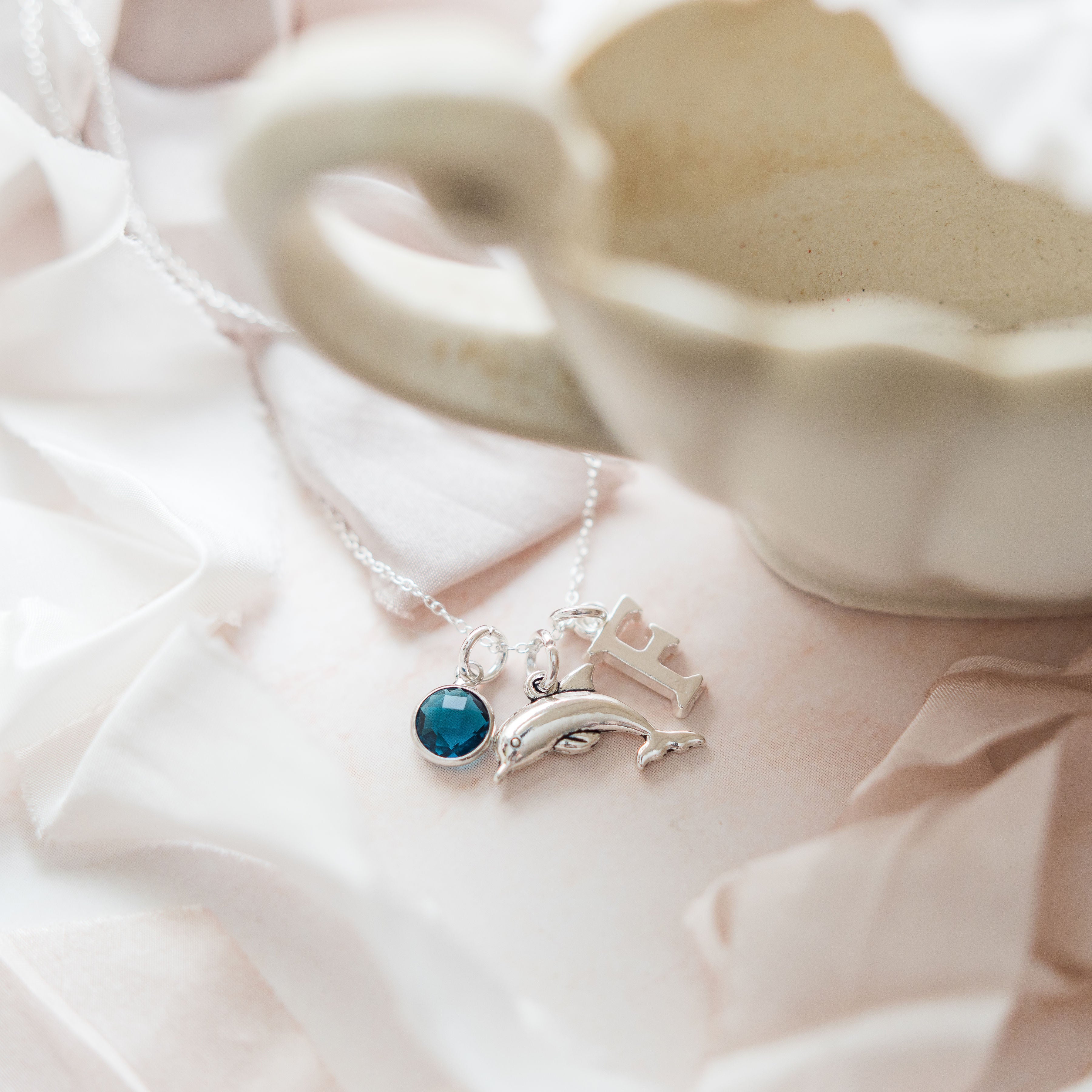 Personalised Dolphin Necklace