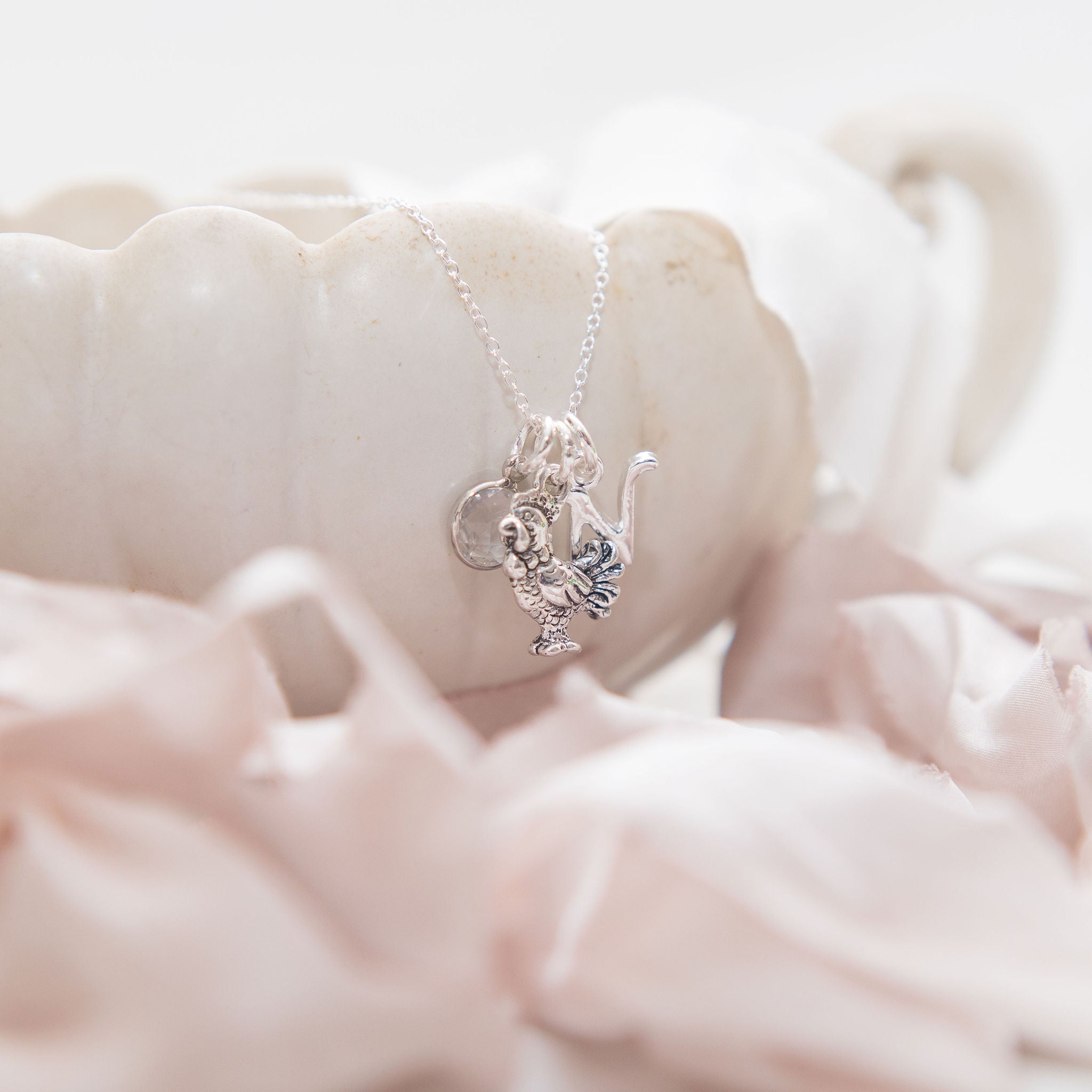 Personalised Chicken Necklace