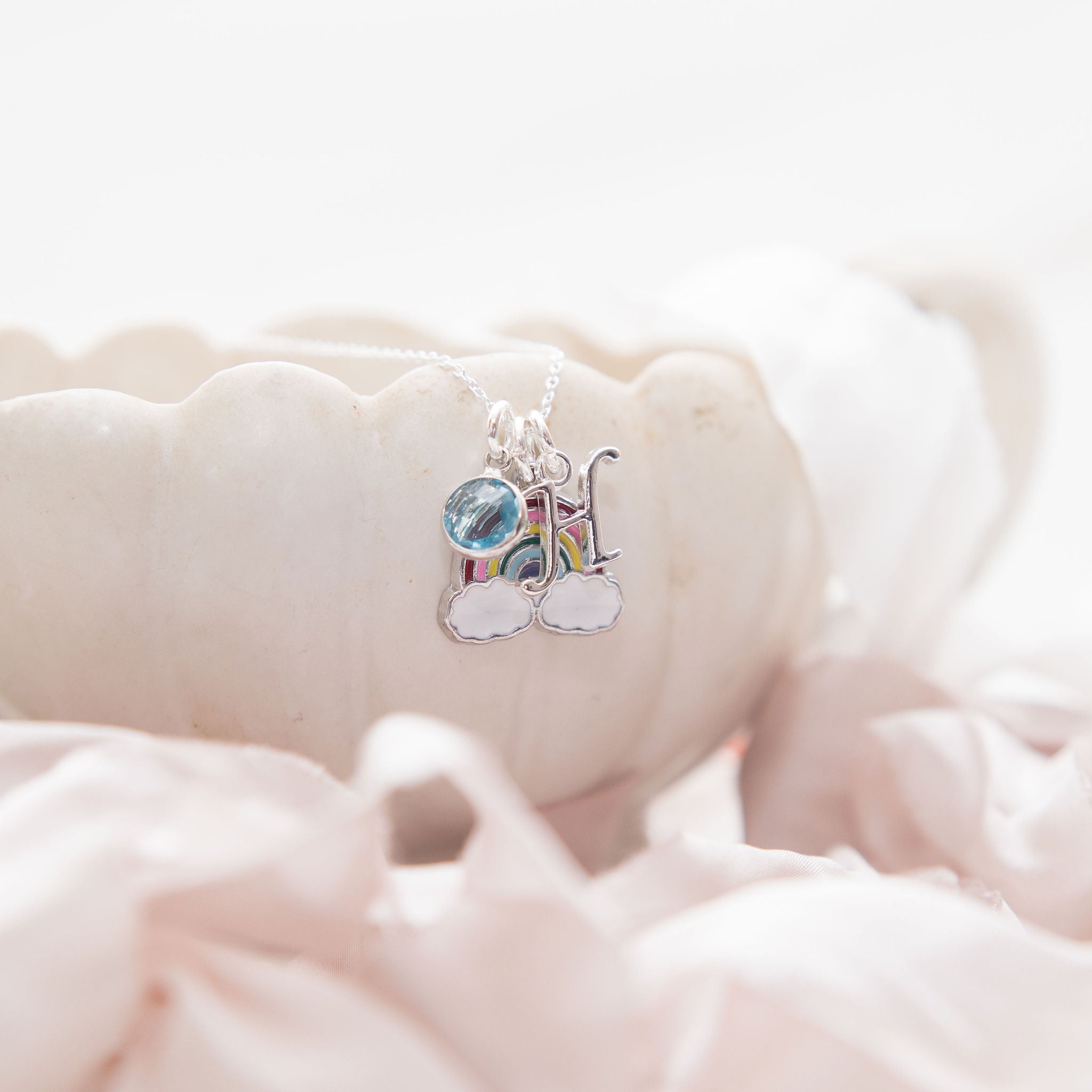 Personalised Rainbow Necklace