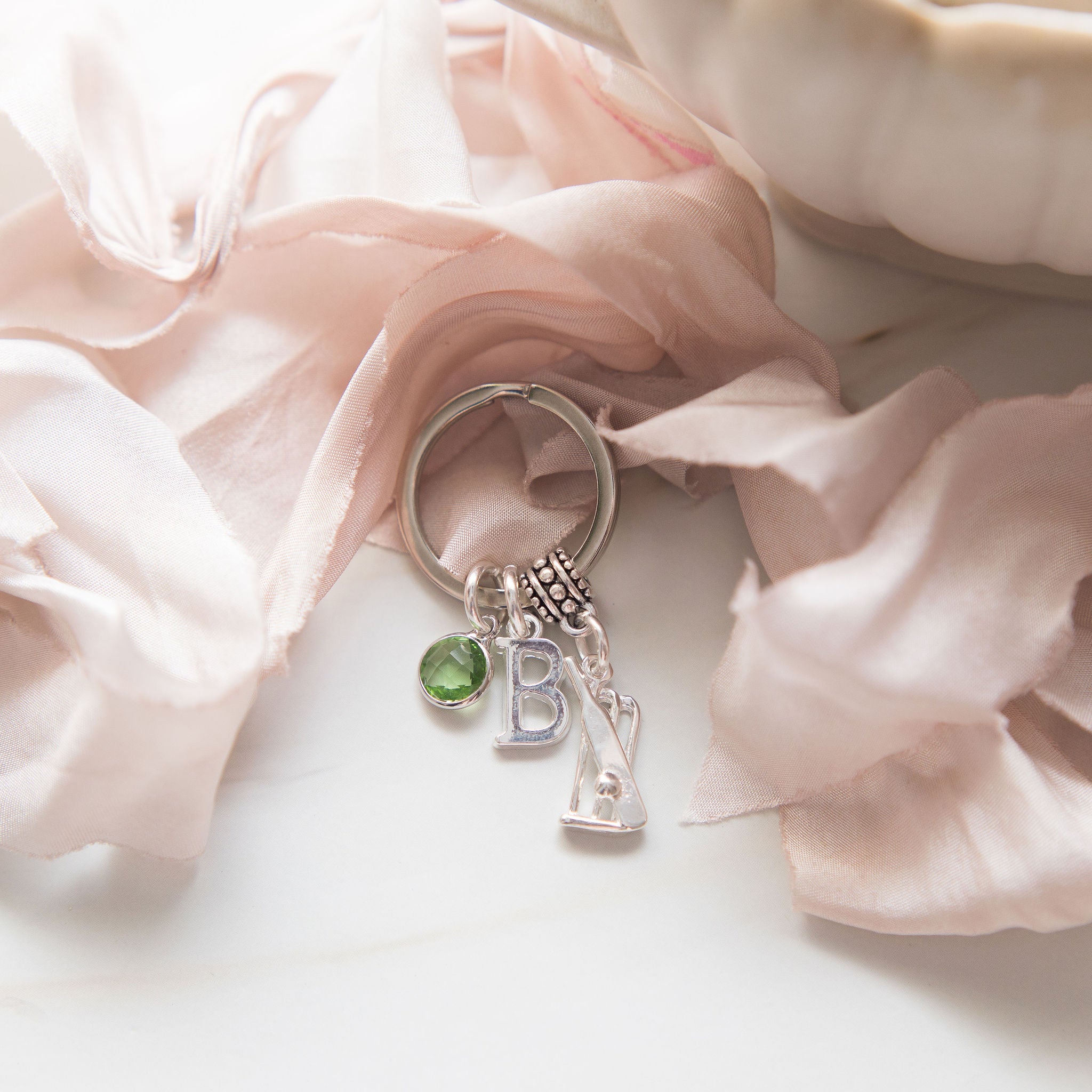 Personalised Cricket Keyring