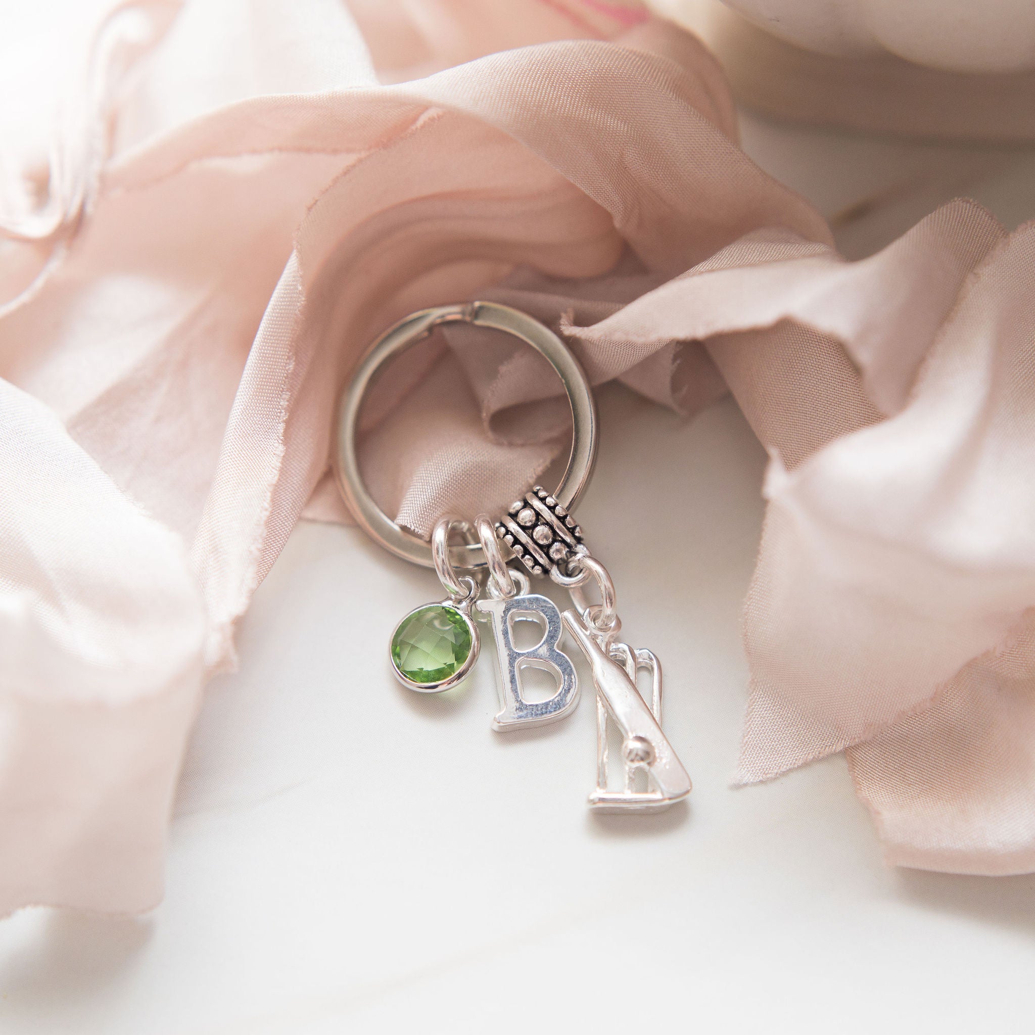 Personalised Cricket Keyring