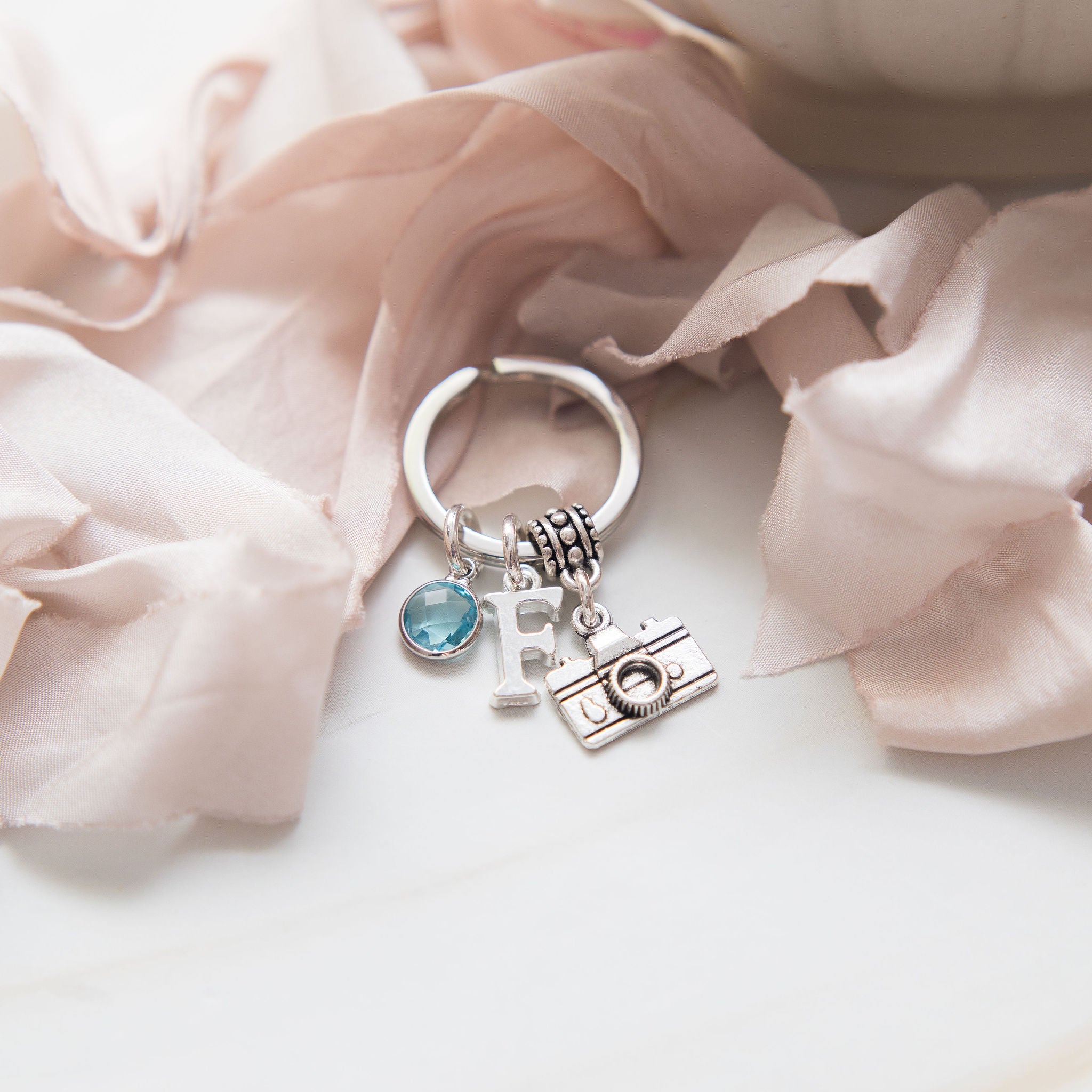 Personalised Camera Keyring