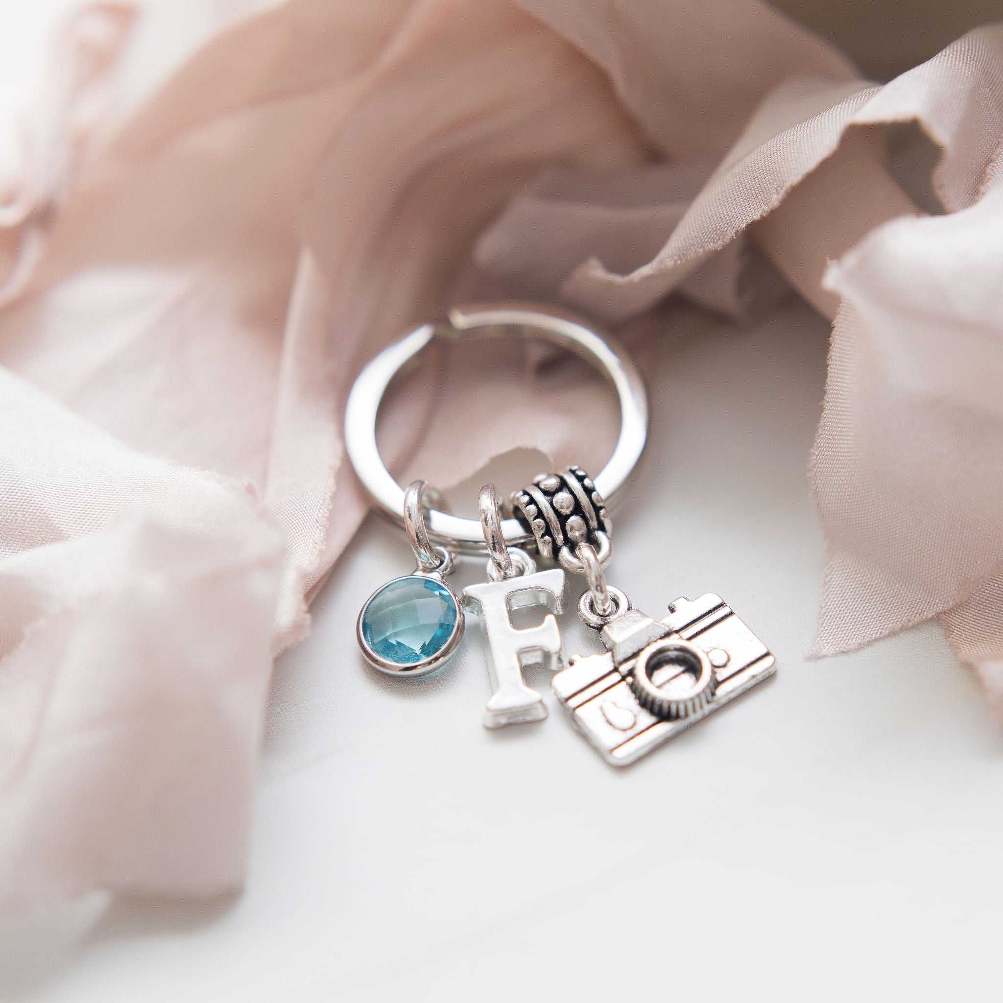 Personalised Camera Keyring