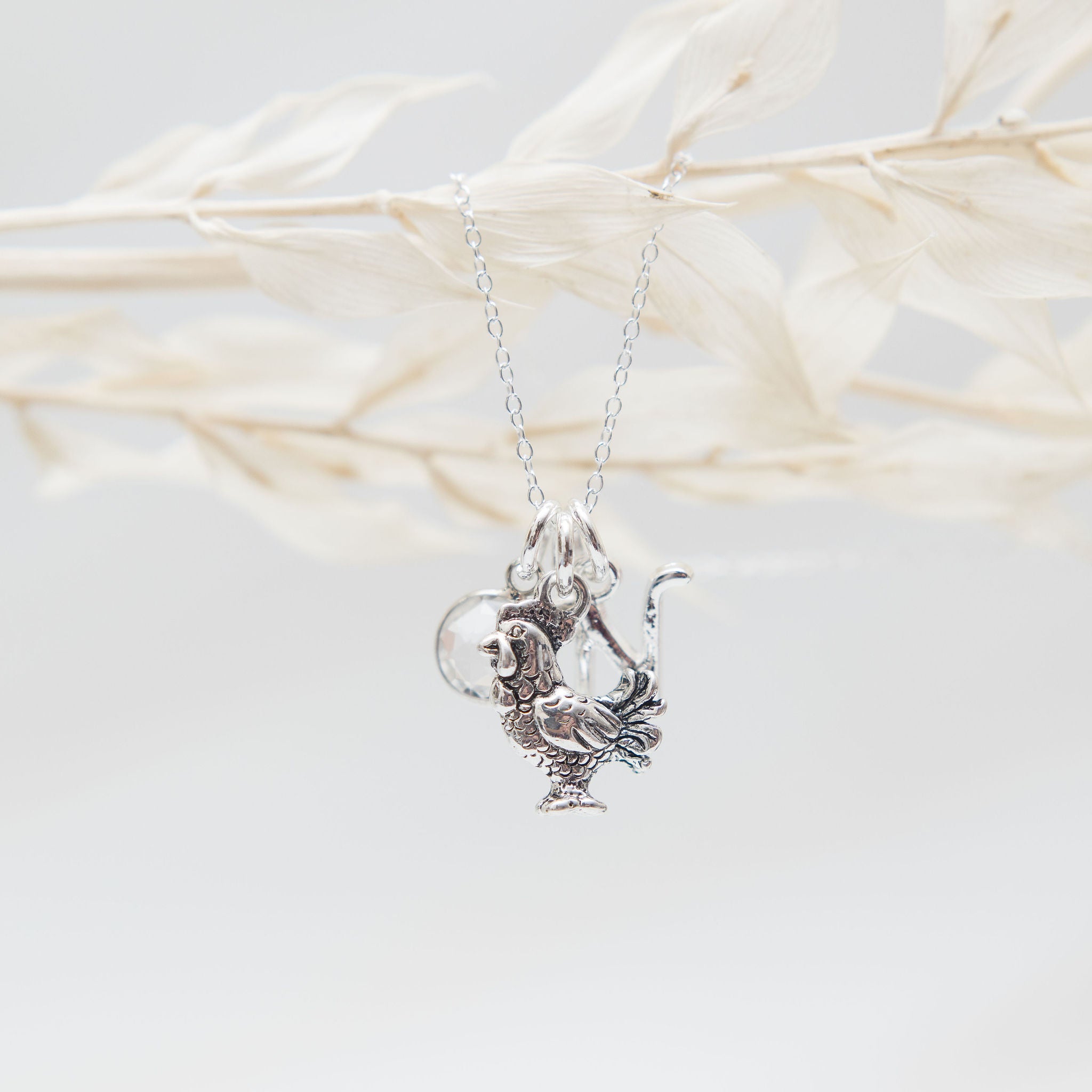 Personalised Chicken Necklace