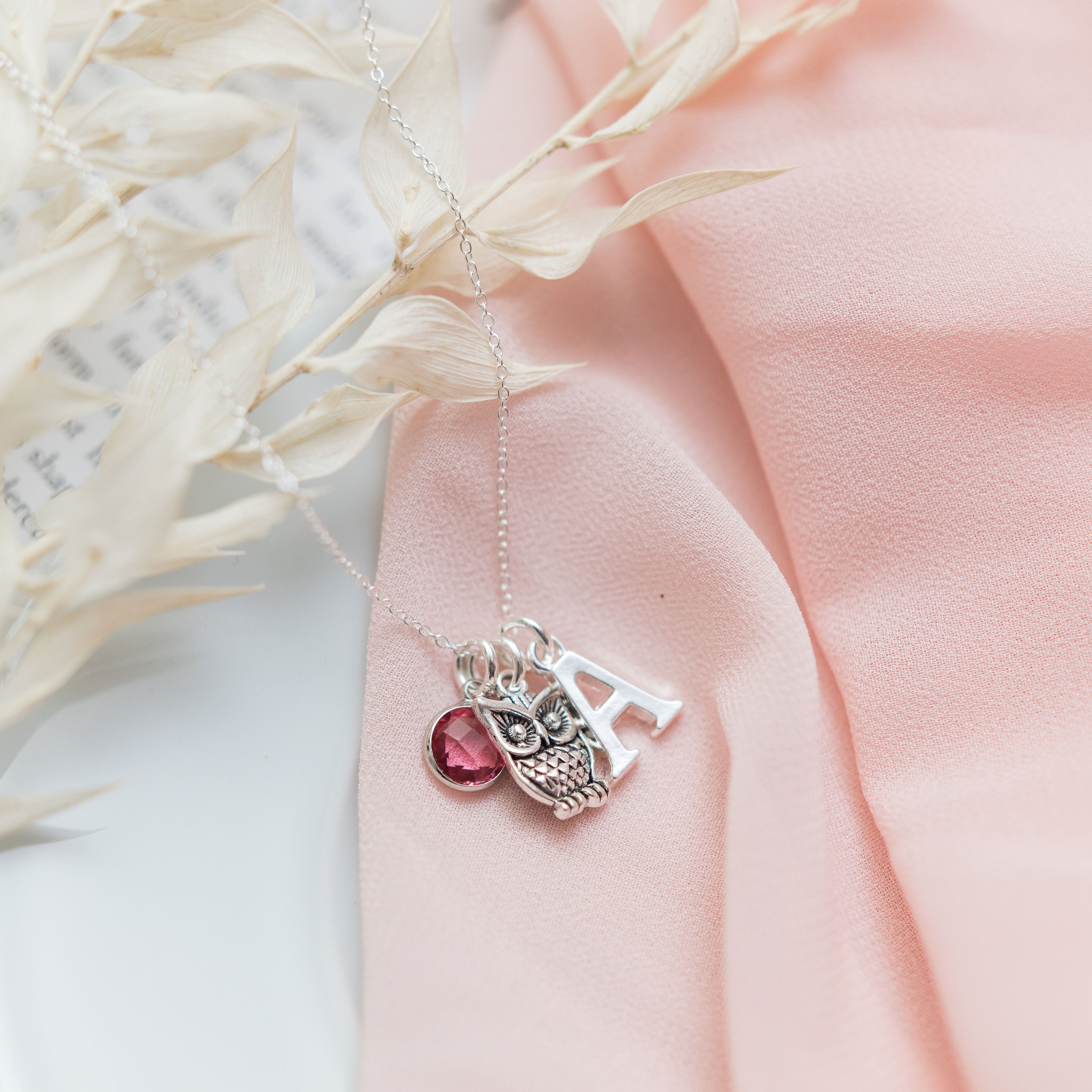 Personalised Owl Necklace