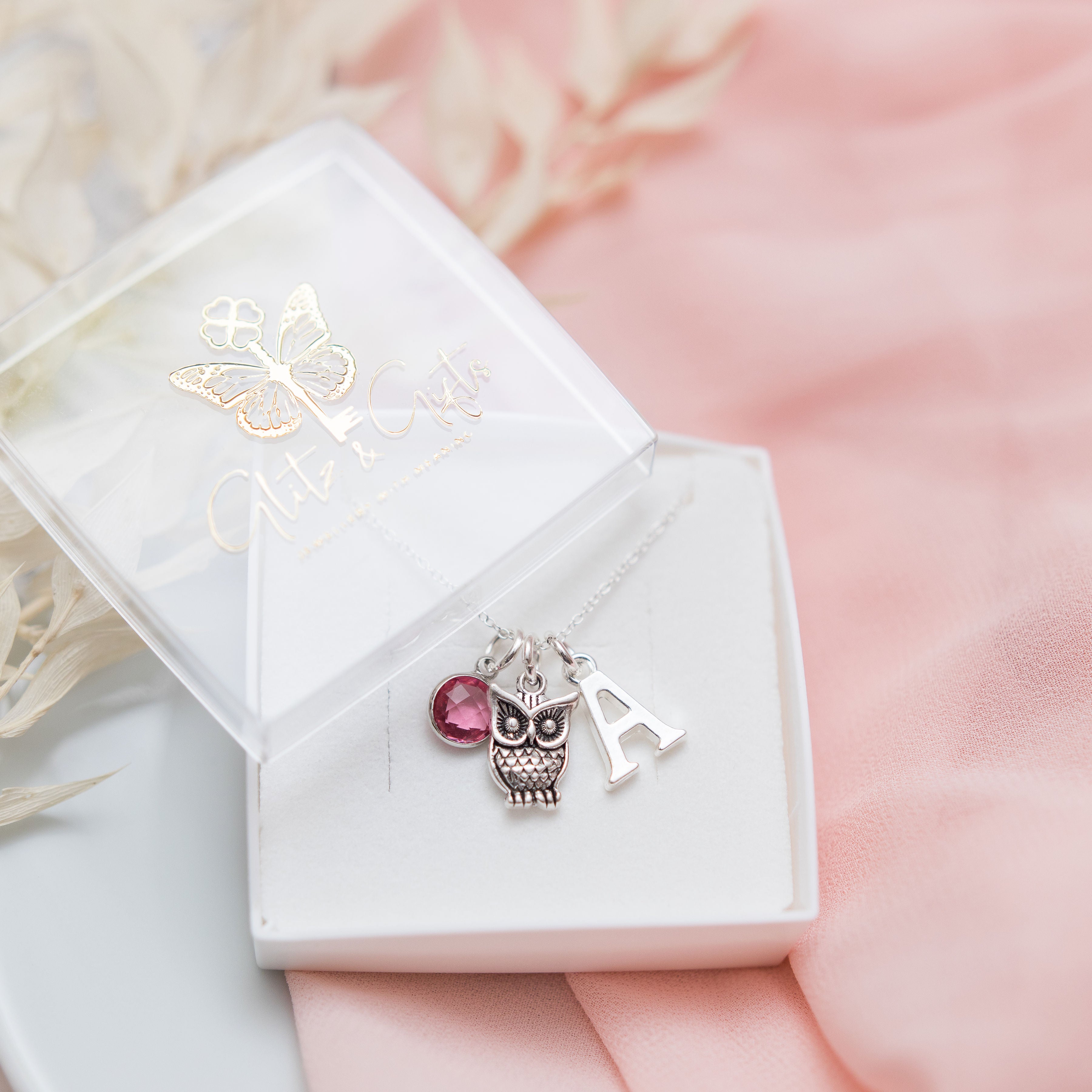 Personalised Owl Necklace