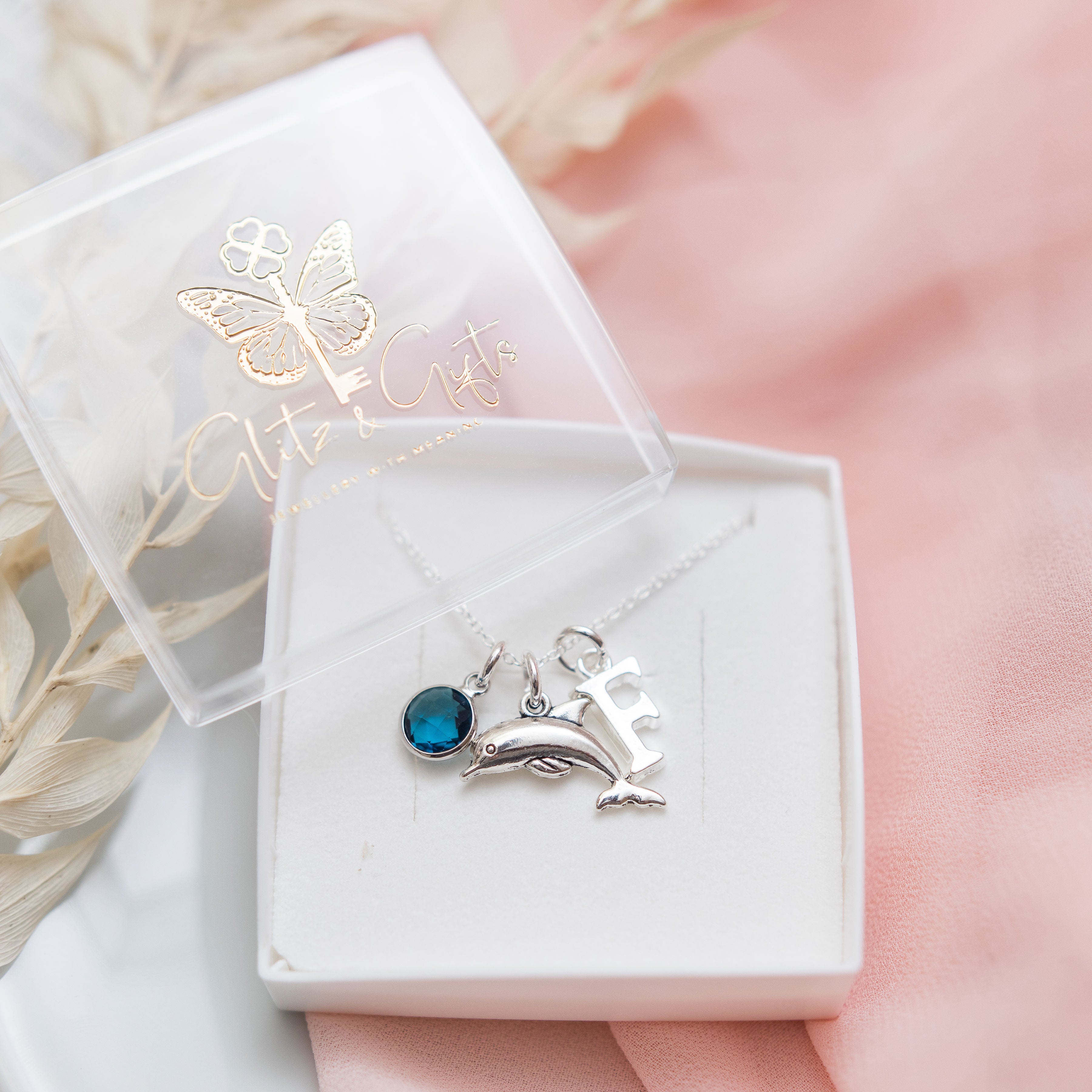 Personalised Dolphin Necklace