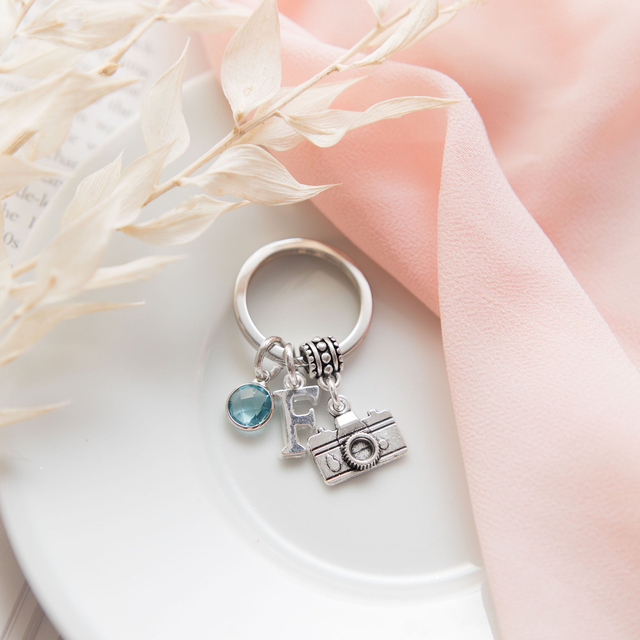 Personalised Camera Keyring