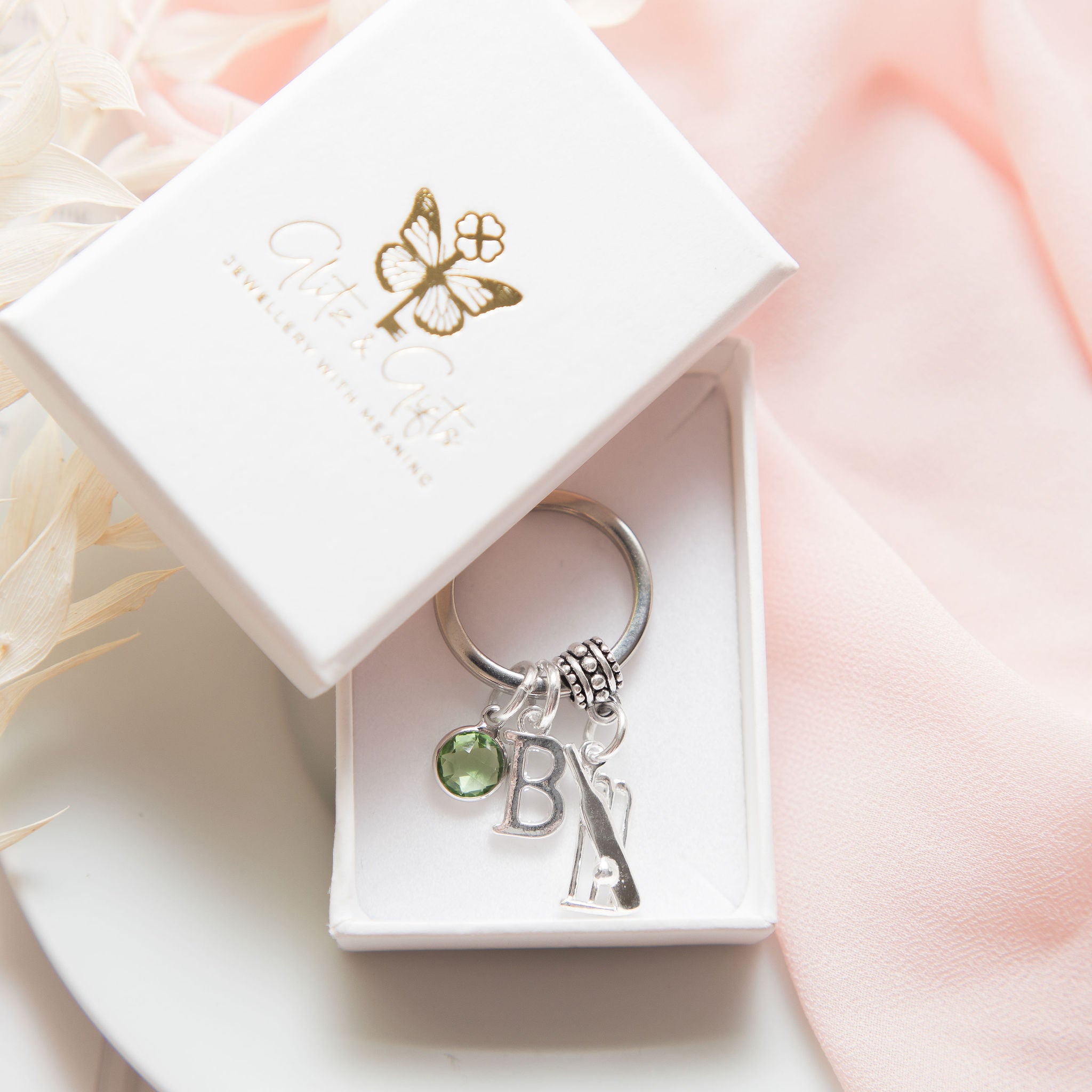 Personalised Cricket Keyring