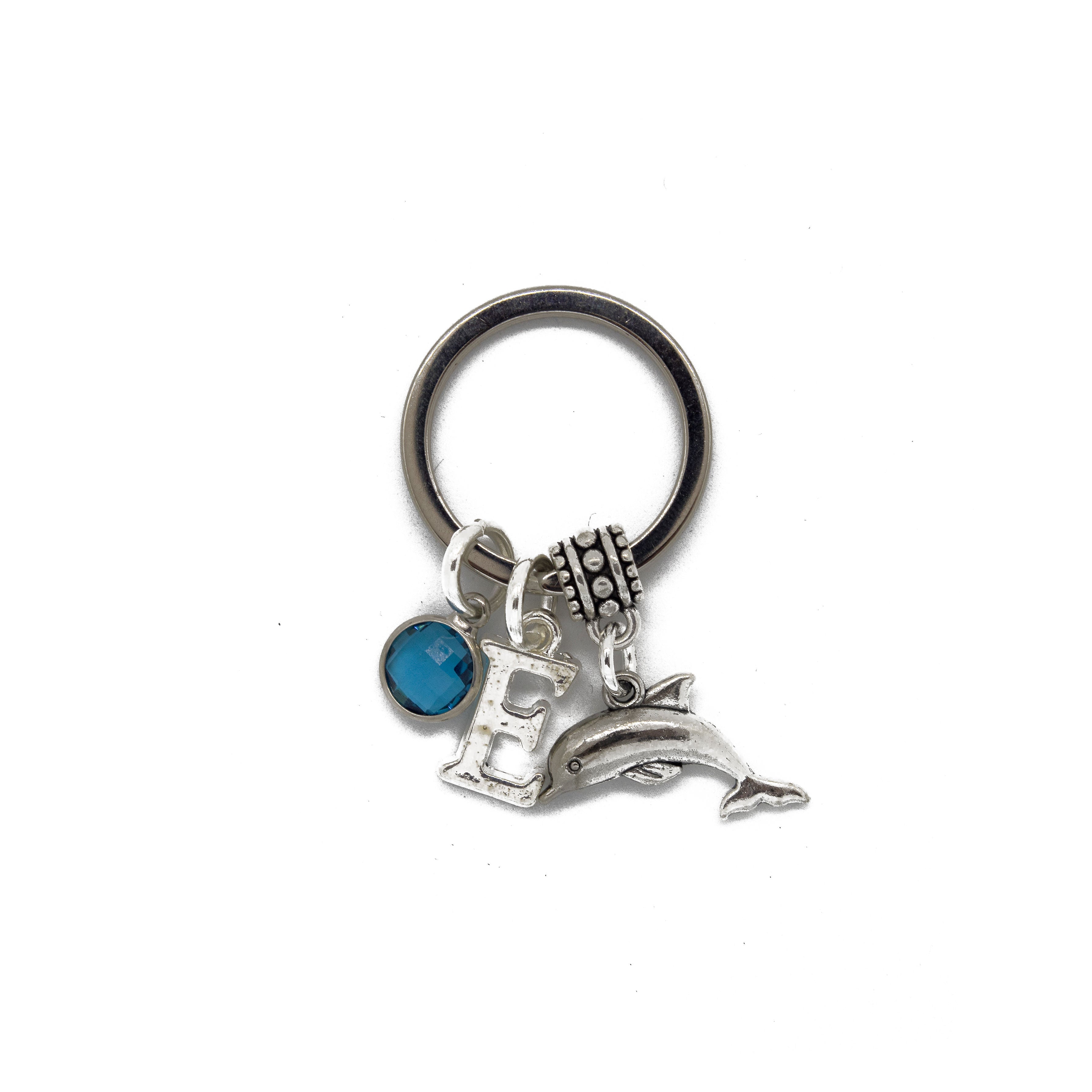 Personalised Dolphin Keyring