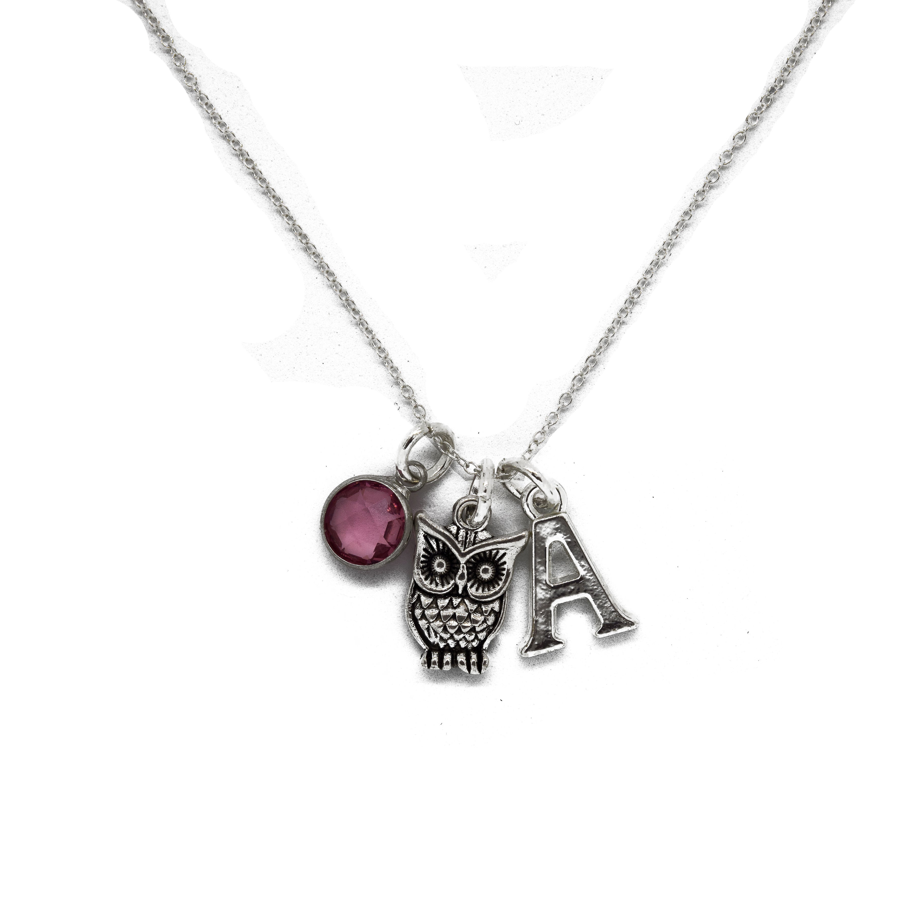 Personalised Owl Necklace