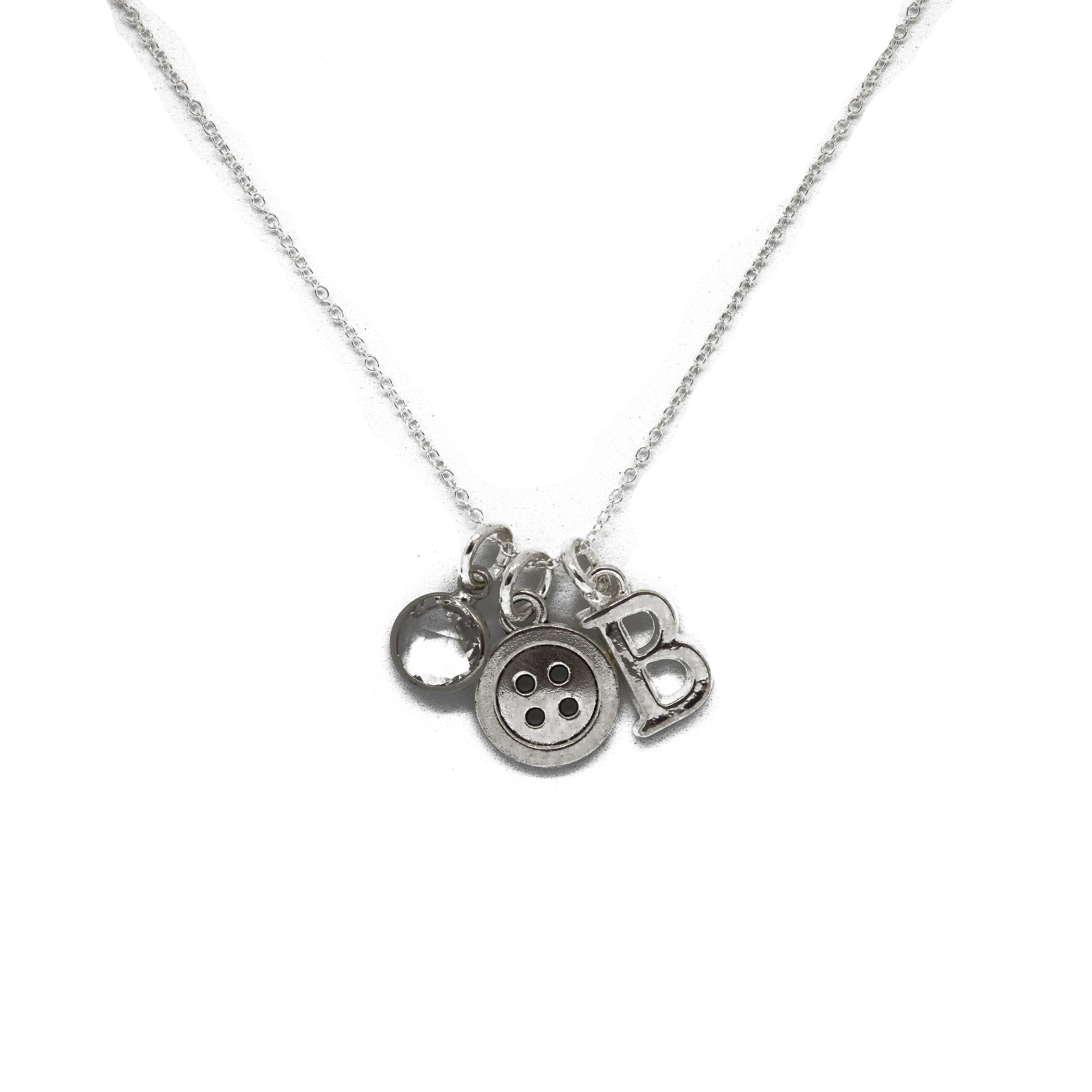 Personalised Button Necklace