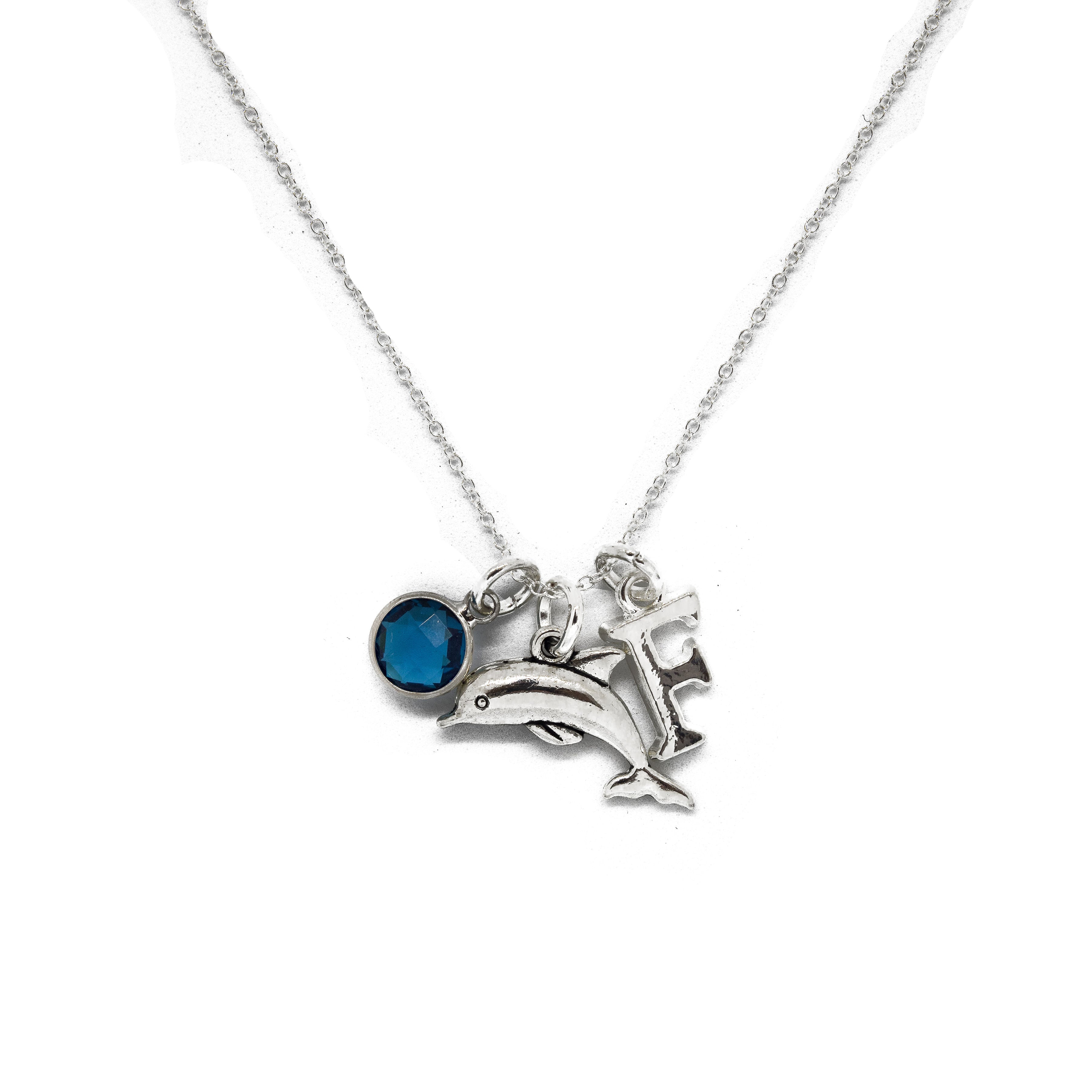 Personalised Dolphin Necklace