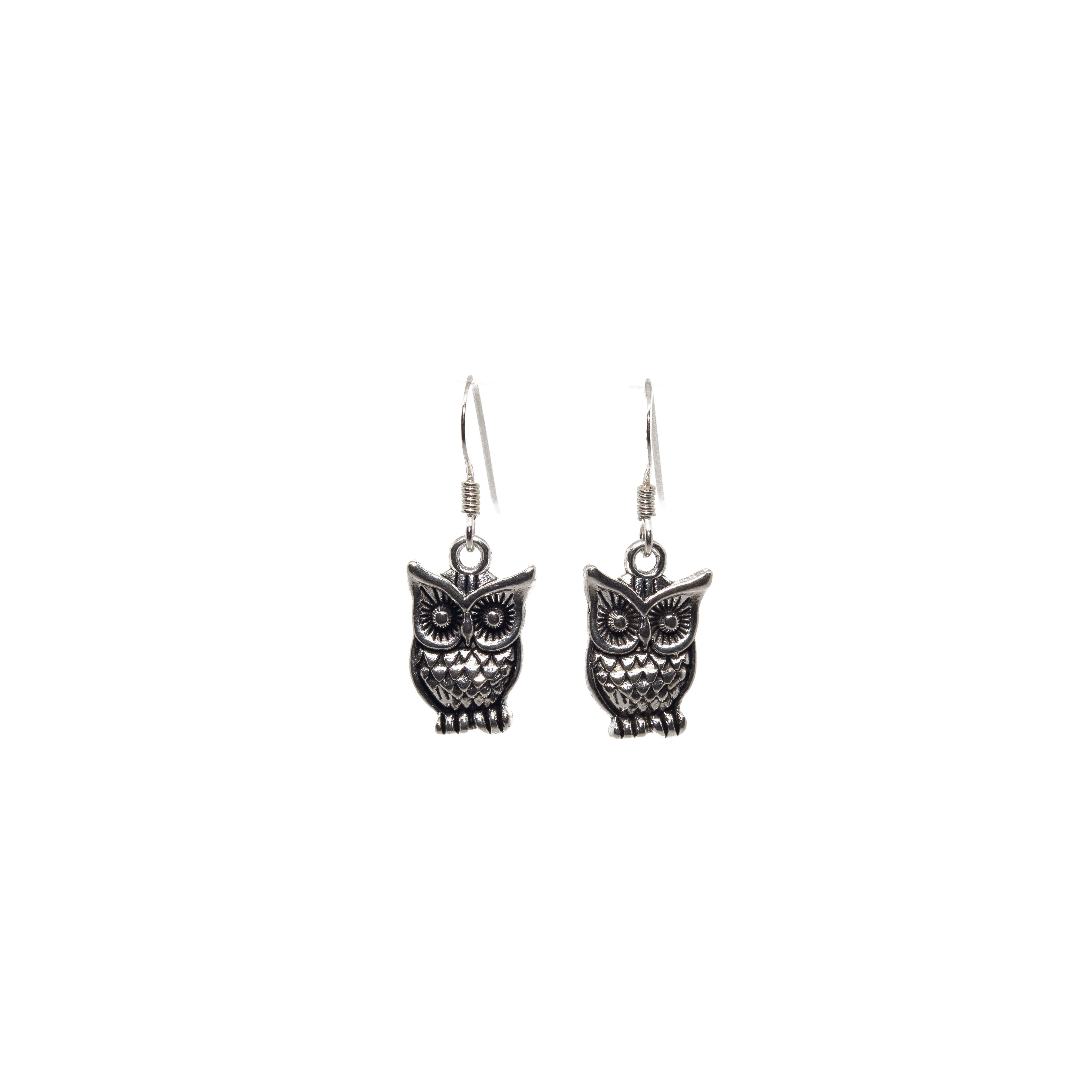 Owl Charm Earrings