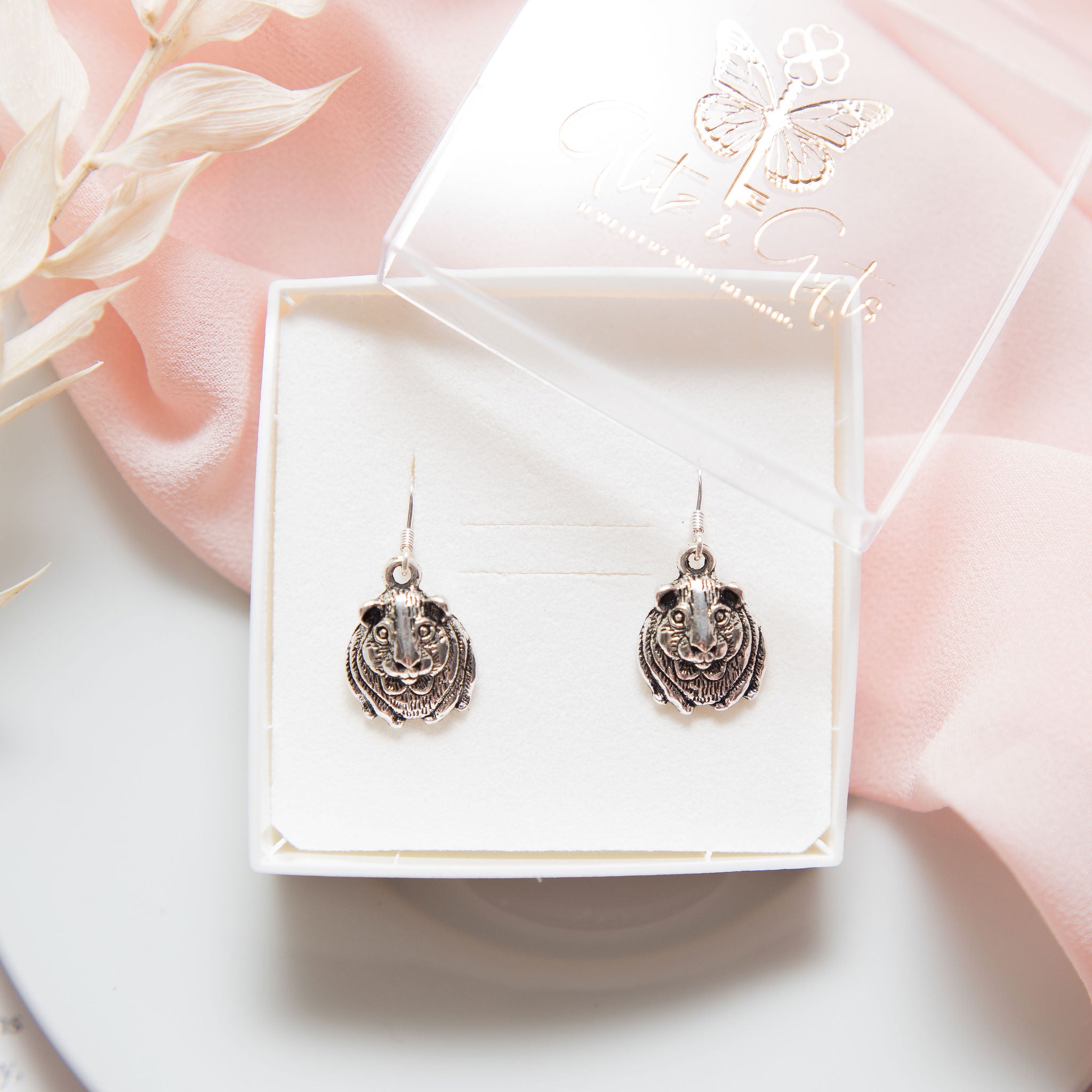 Guinea Pig Charm Earrings