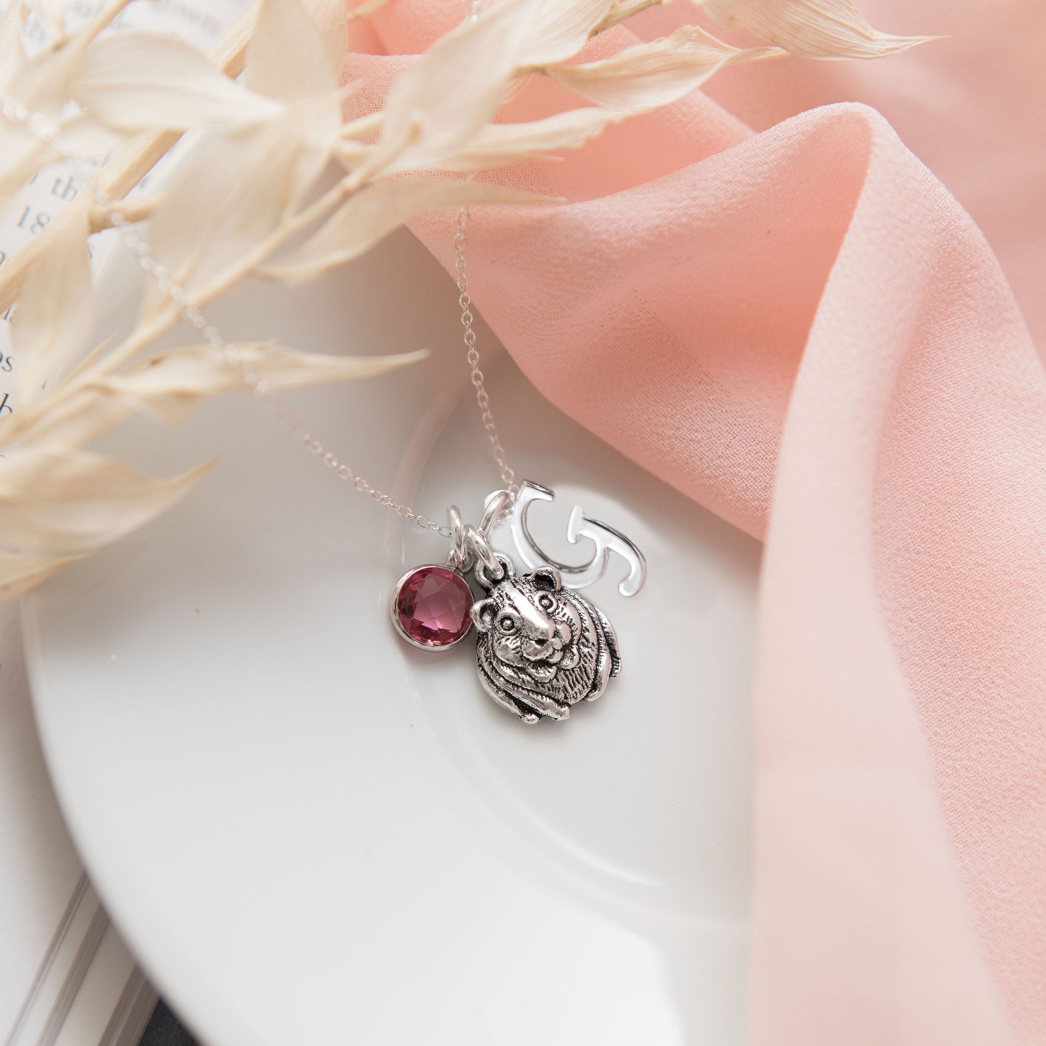 Personalised Guinea Pig Necklace