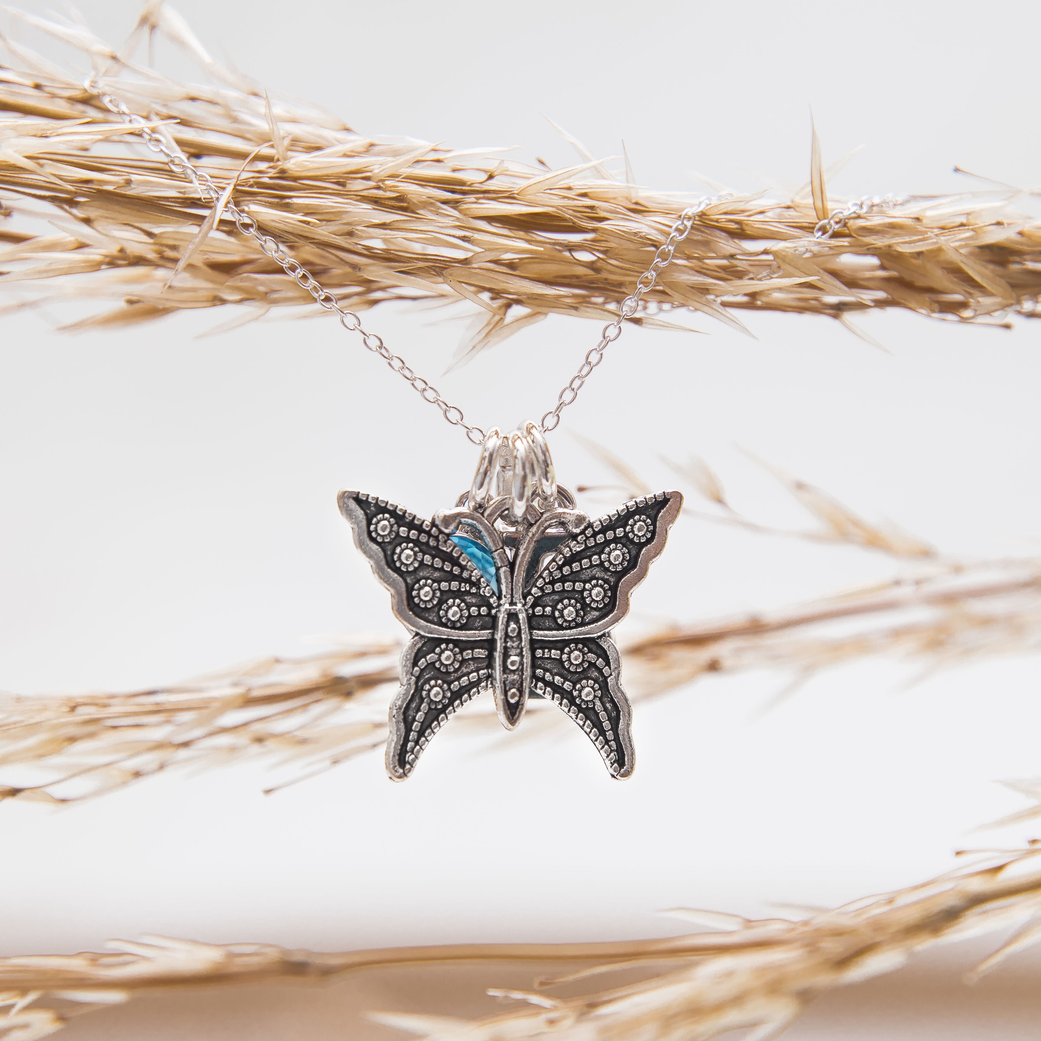 Personalised Butterfly Necklace