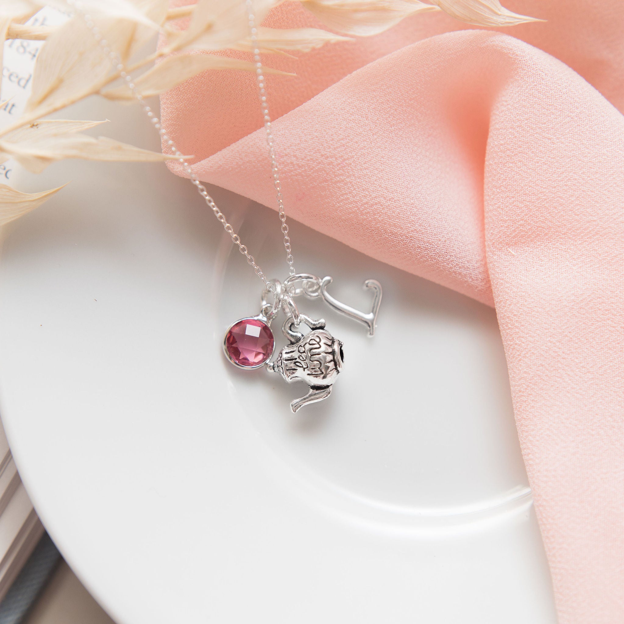 Personalised Teapot Necklace