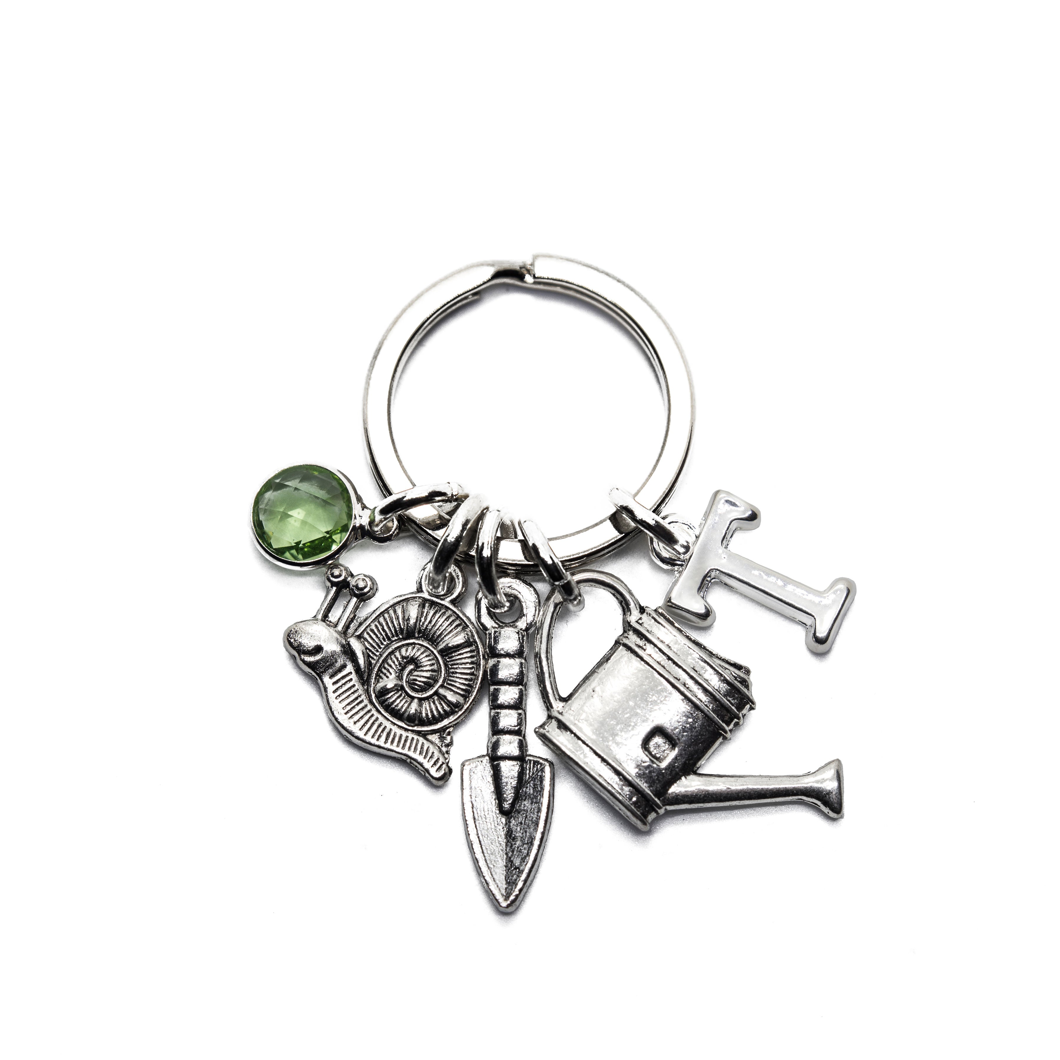 Personalised Gardening Keyring