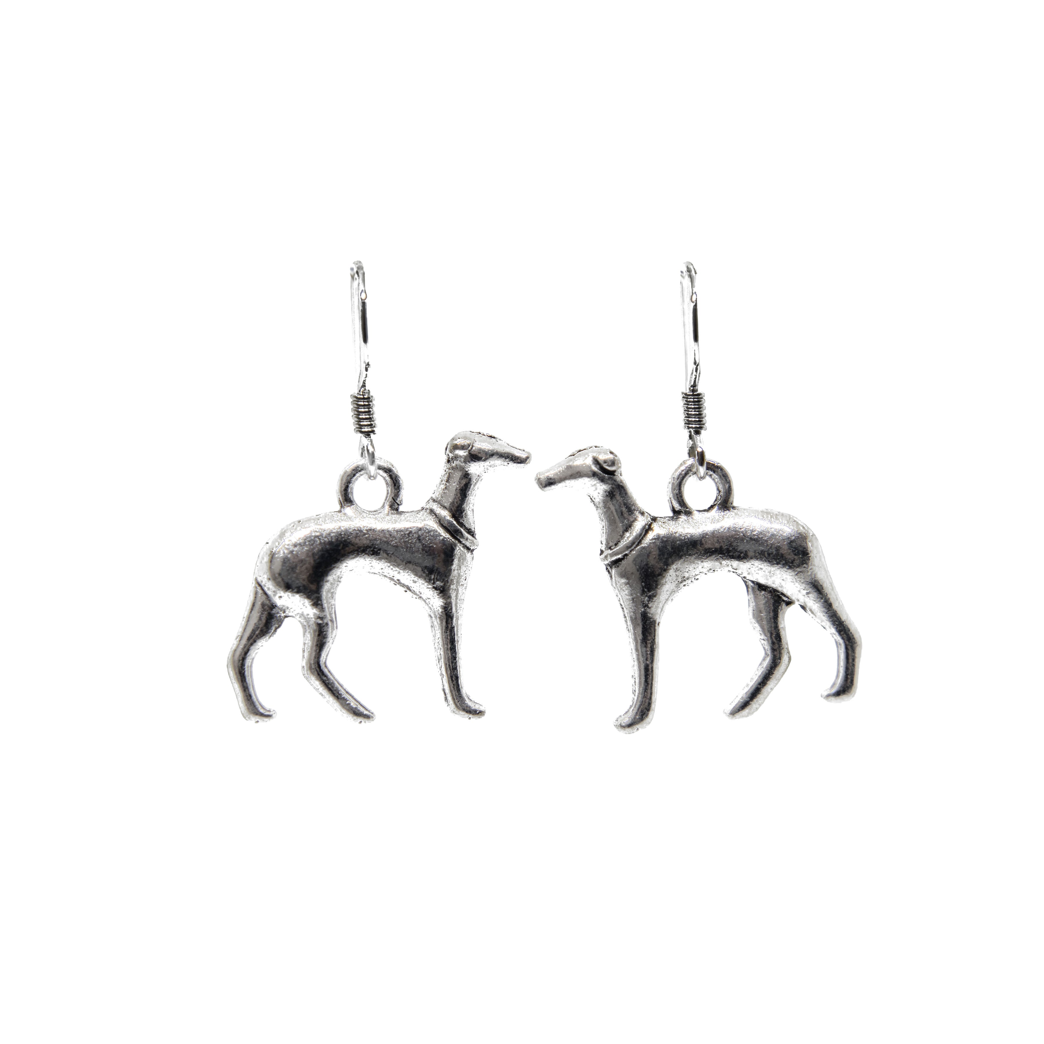 Greyhound Charm Earrings