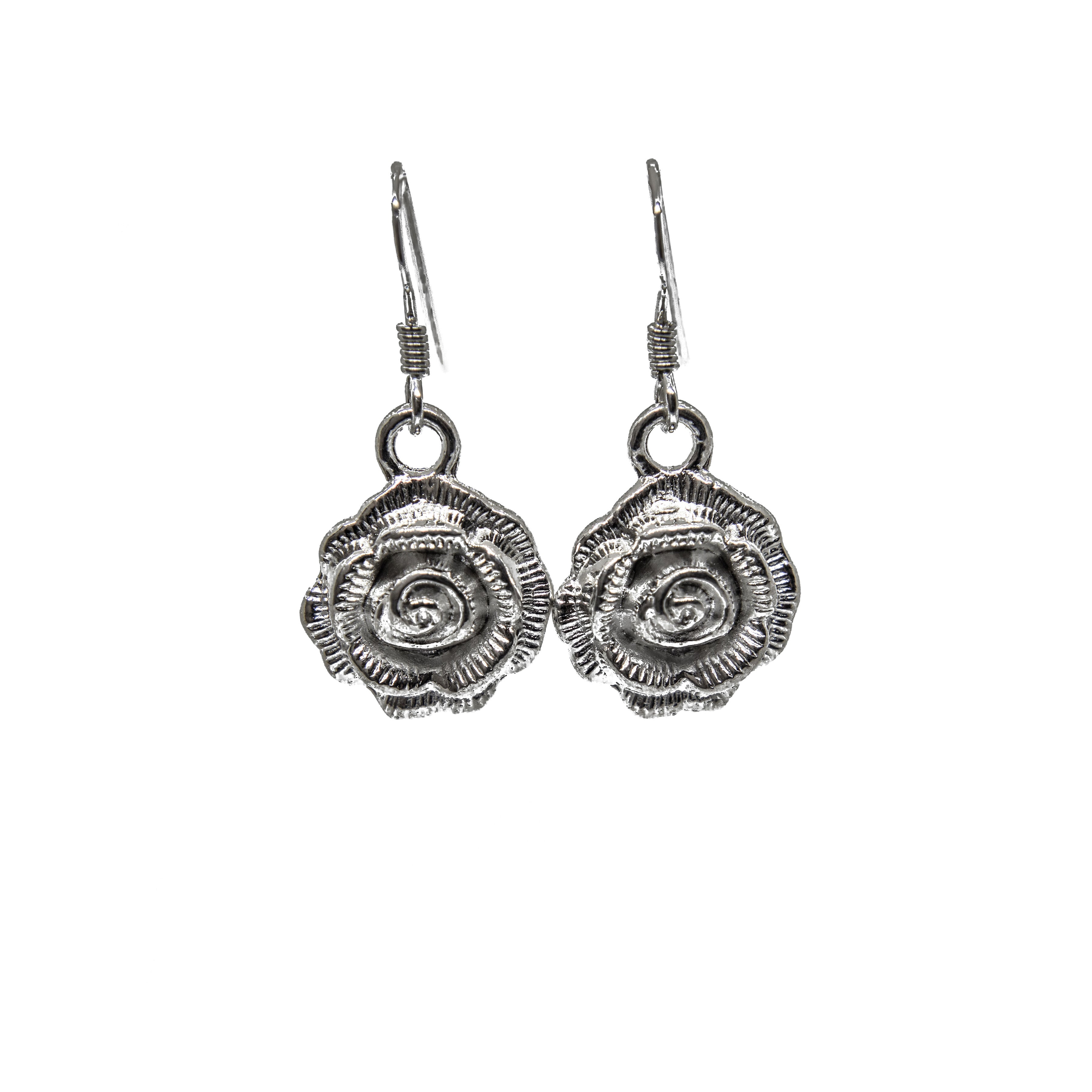 Rose Charm Earrings
