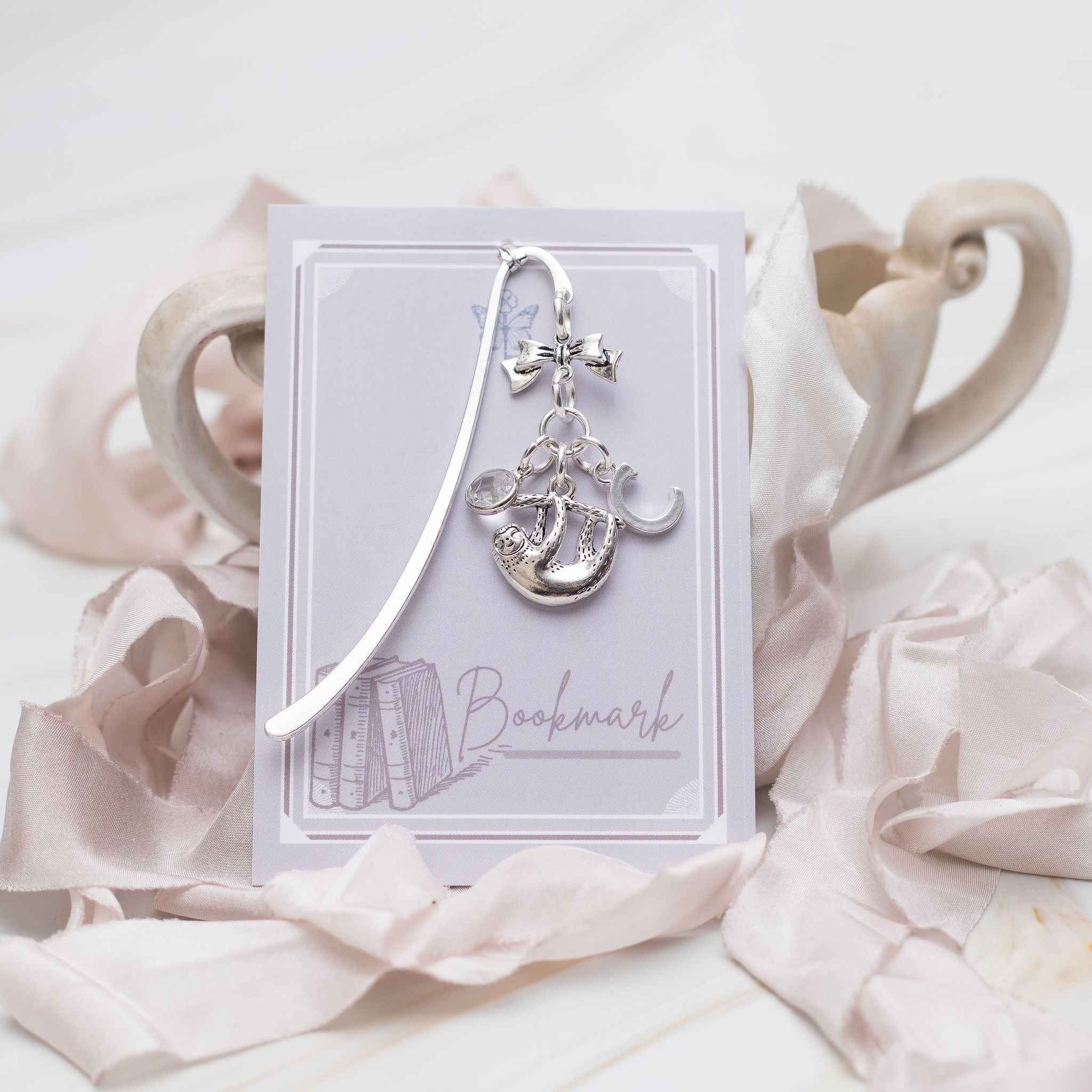 Personalised Sloth Bookmark