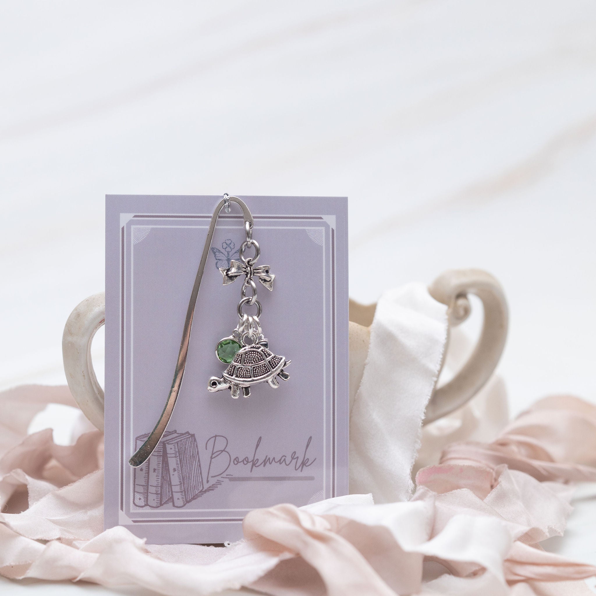 Personalised Tortoise Bookmark