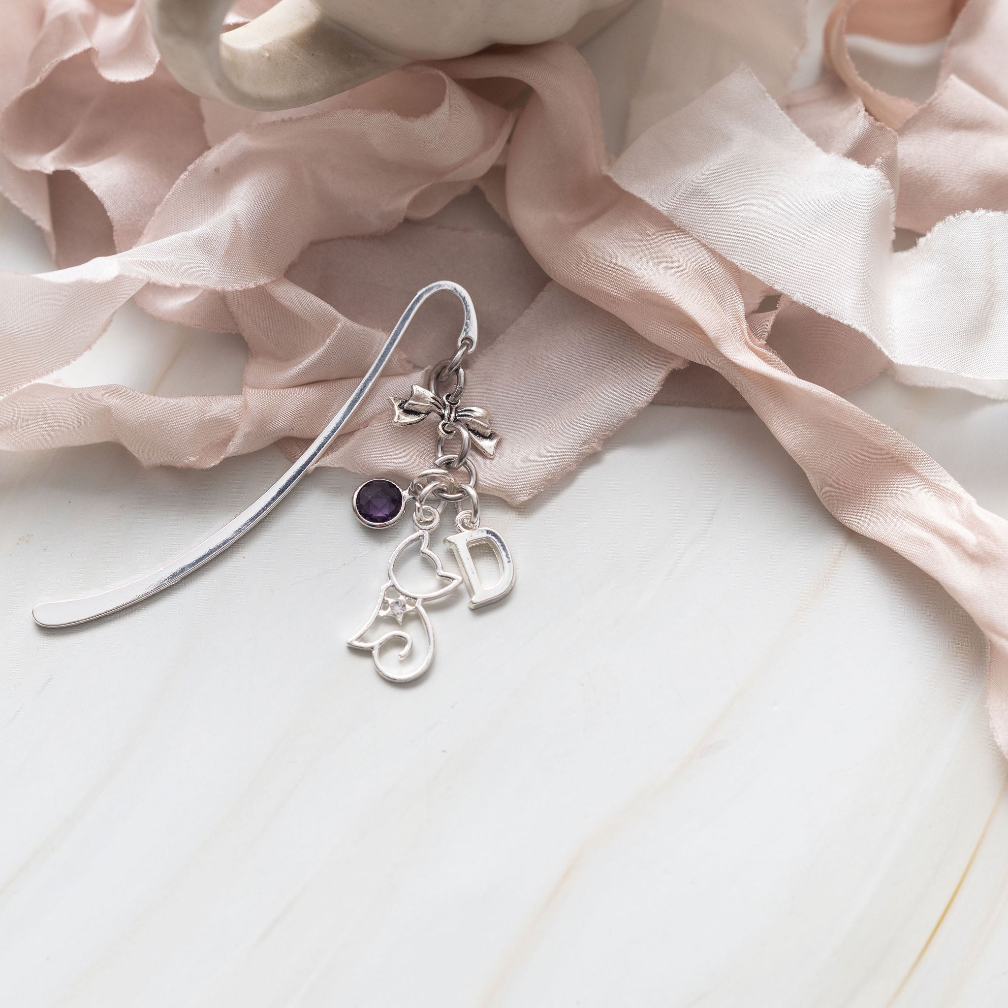 Personalised Cat Bookmark