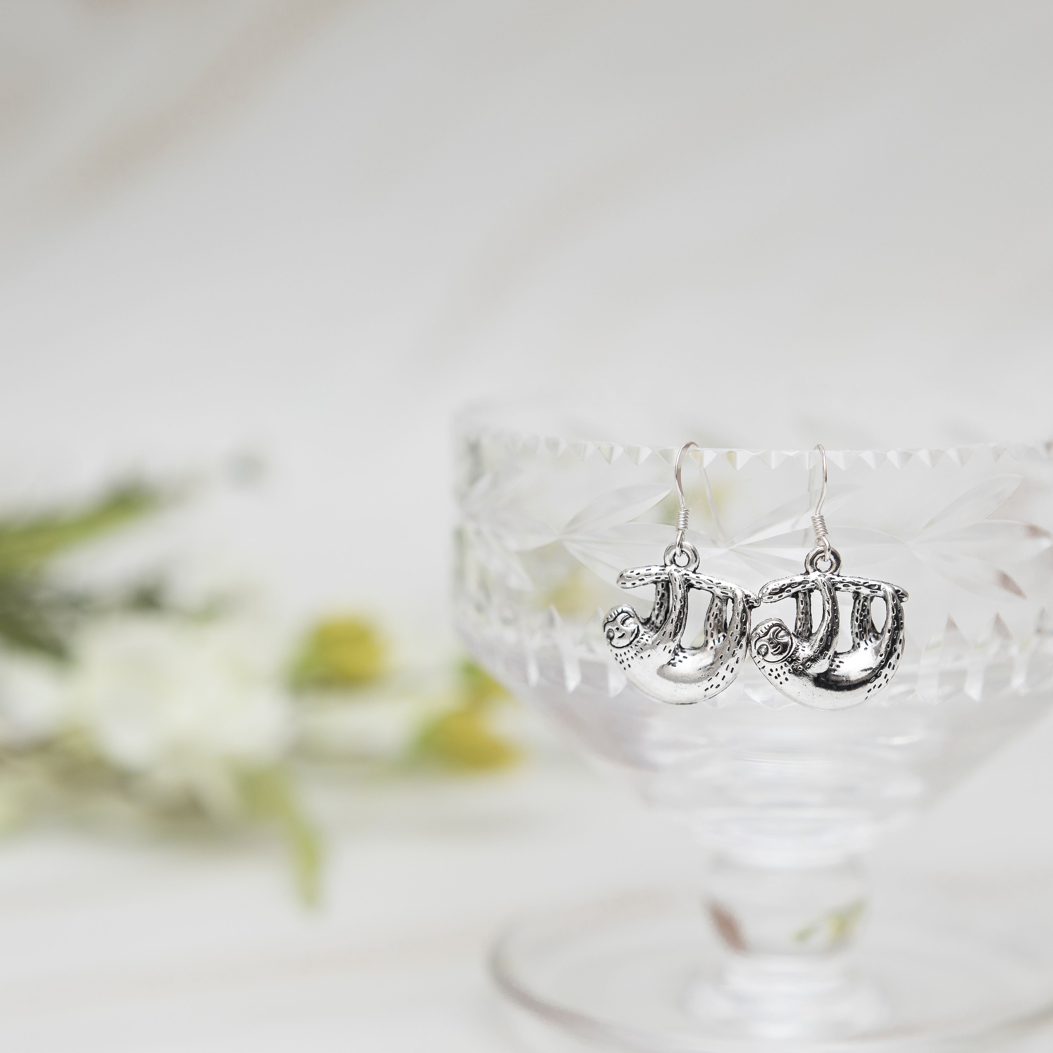 Sloth Charm Earrings