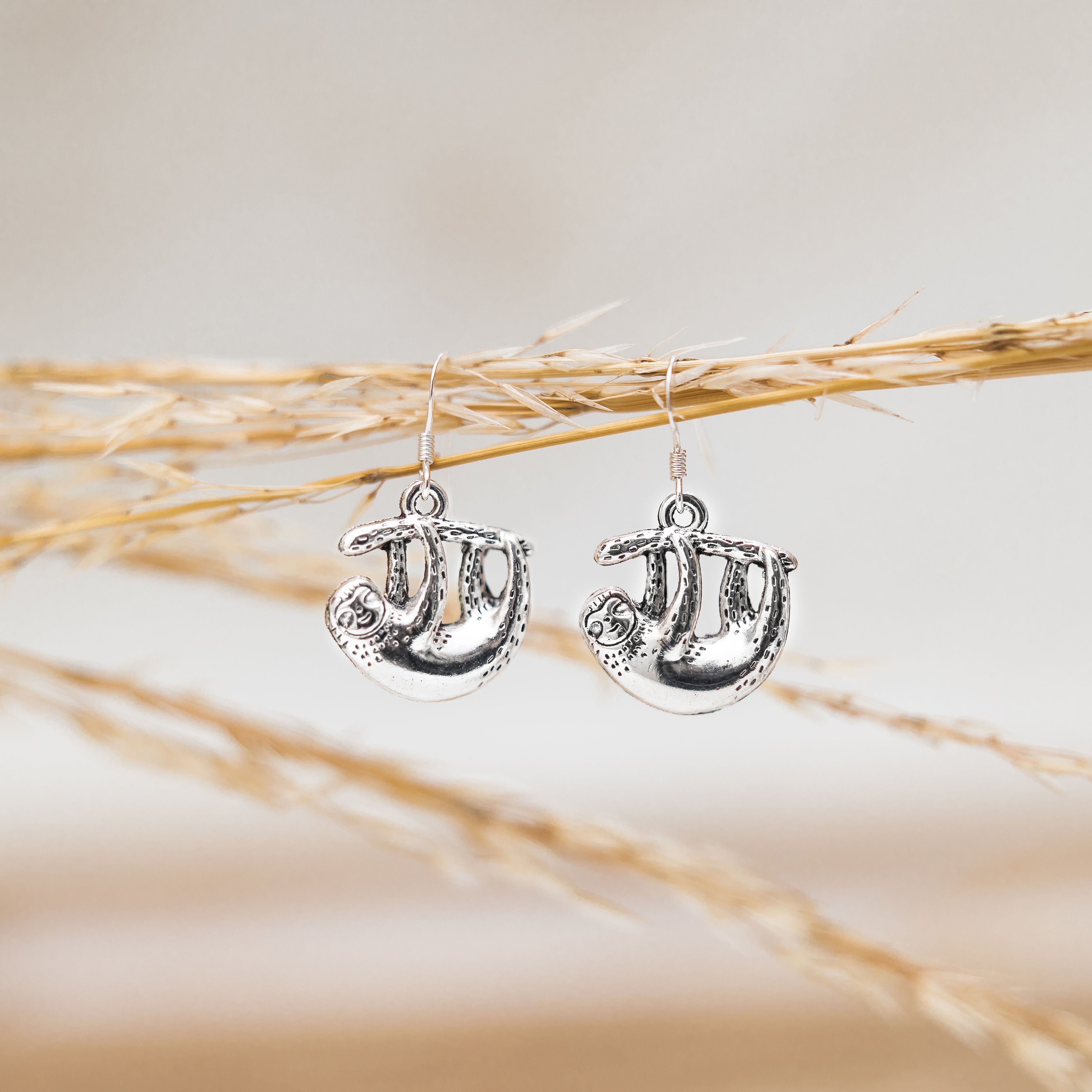 Sloth Charm Earrings