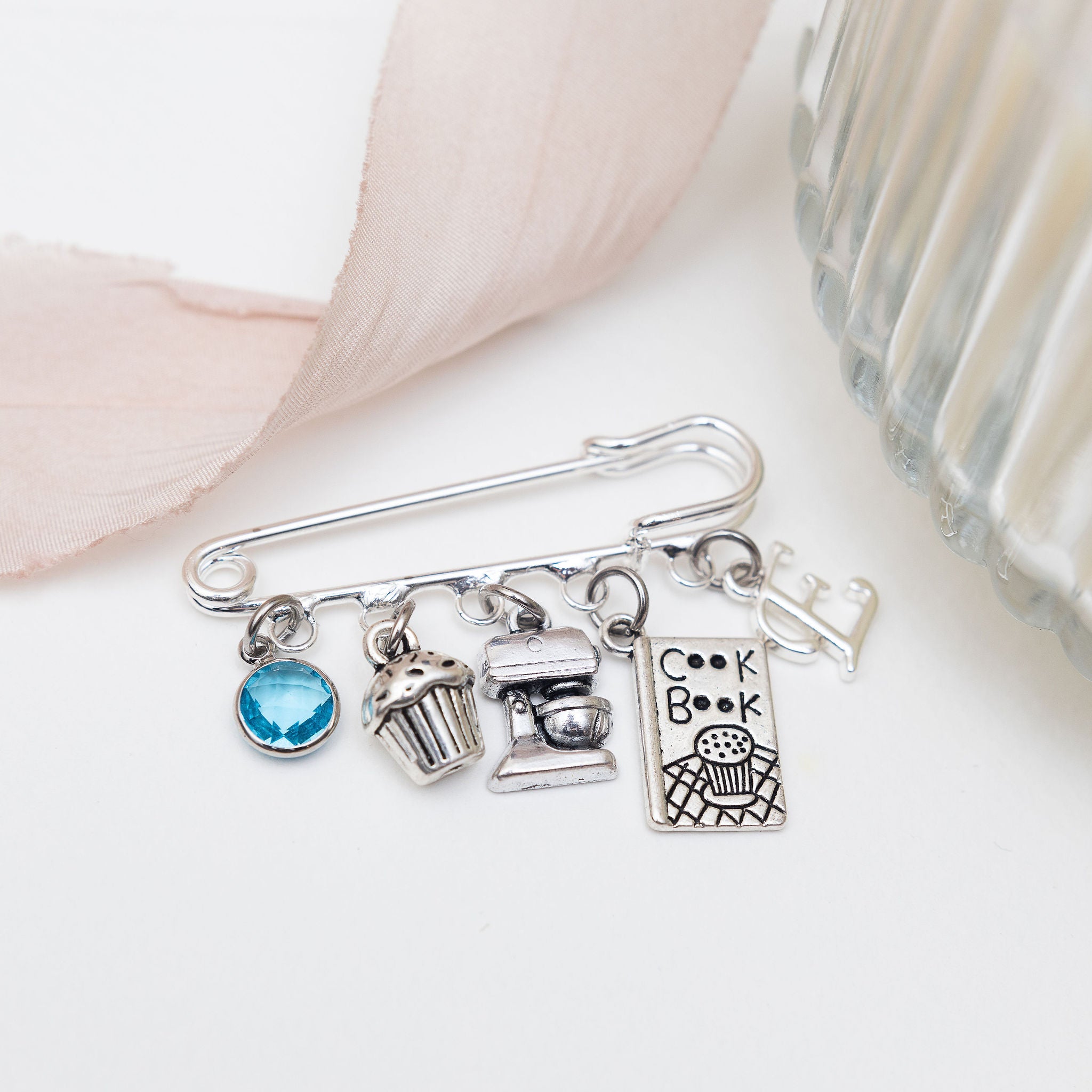 Personalised Bakers Brooch