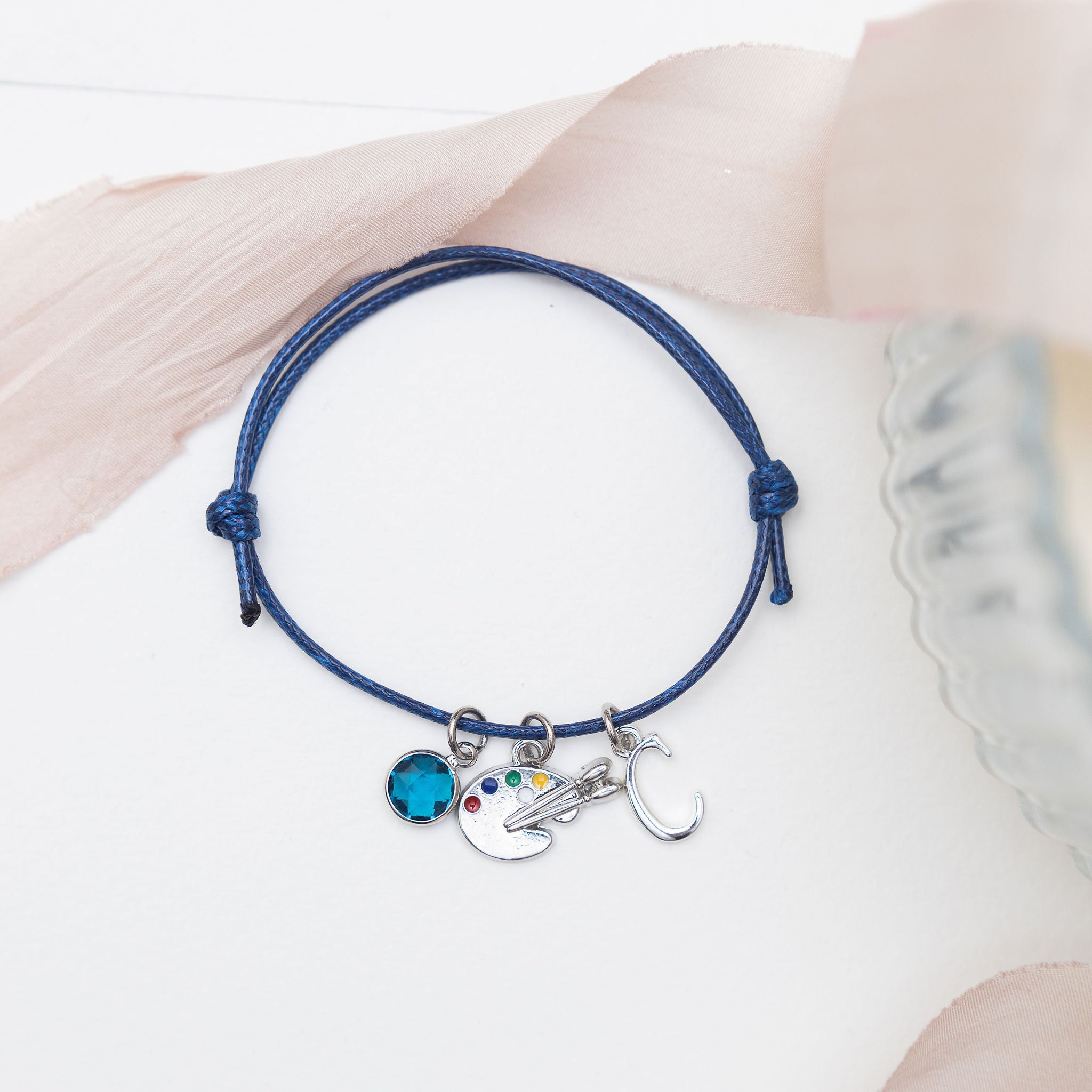 Personalised Paint Cord Bracelet