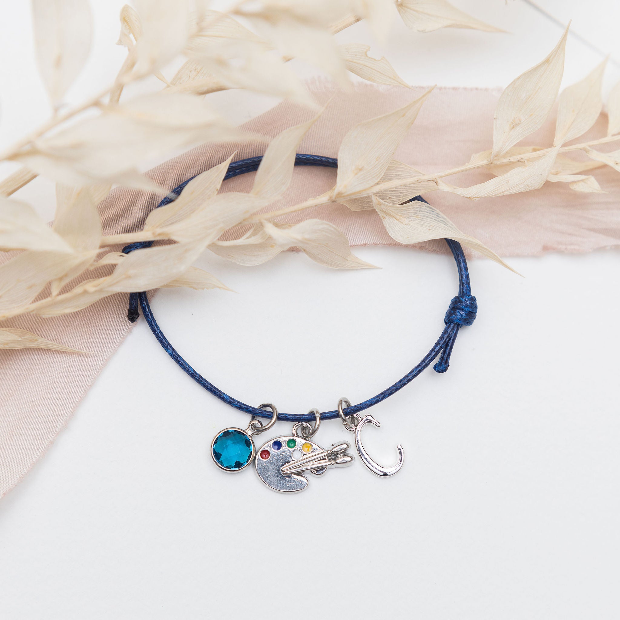 Personalised Paint Cord Bracelet