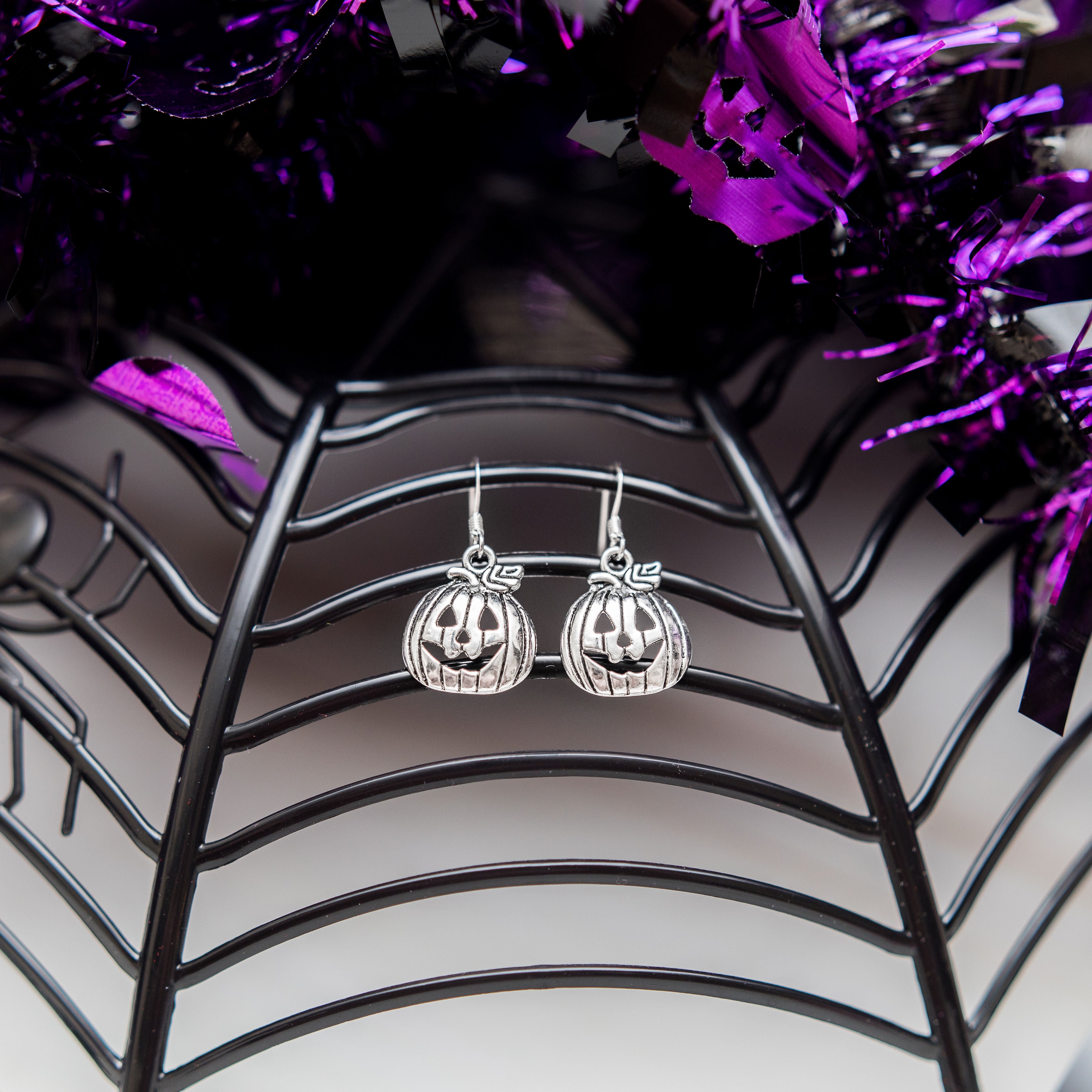 Pumpkin Charm Earrings